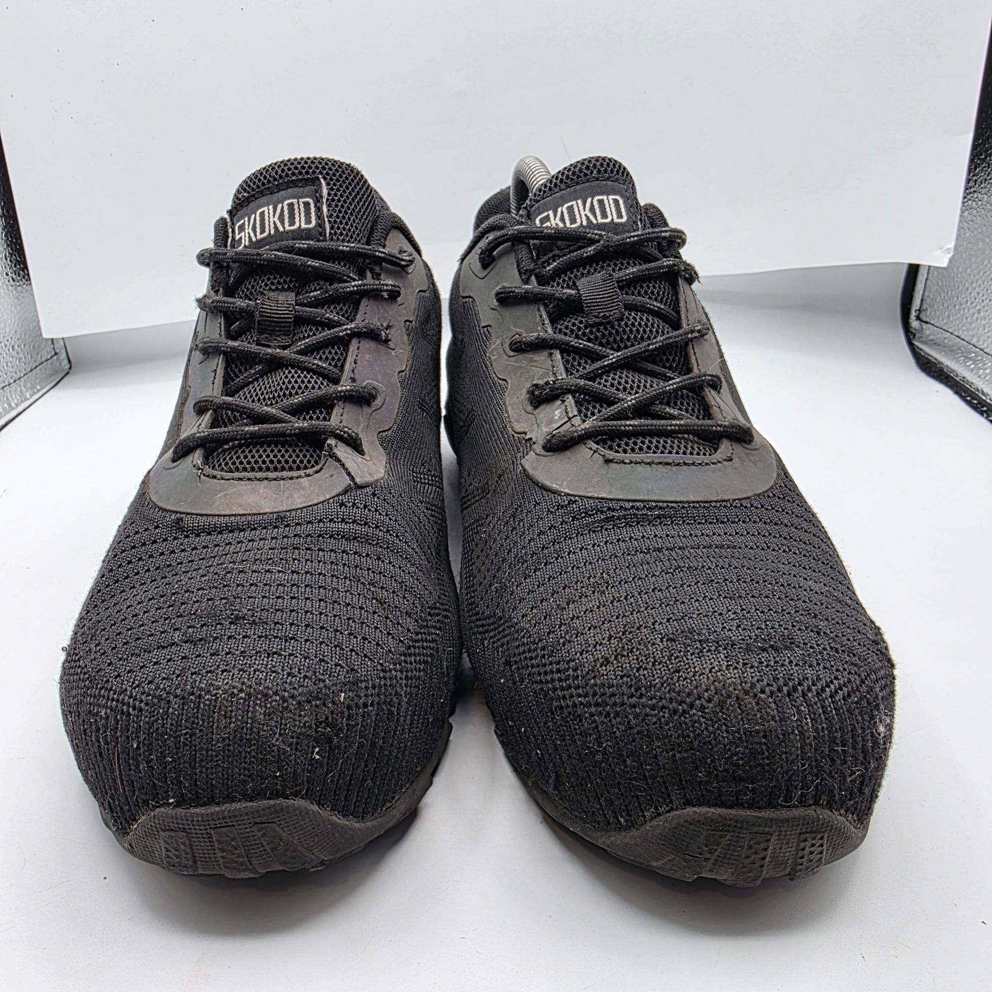 Other SkoKod Mens Size 10.5 Black Steel Toe Safety Shoes Slip Resi Size US 10.5 / EU 43-44 - 2 Thumbnail