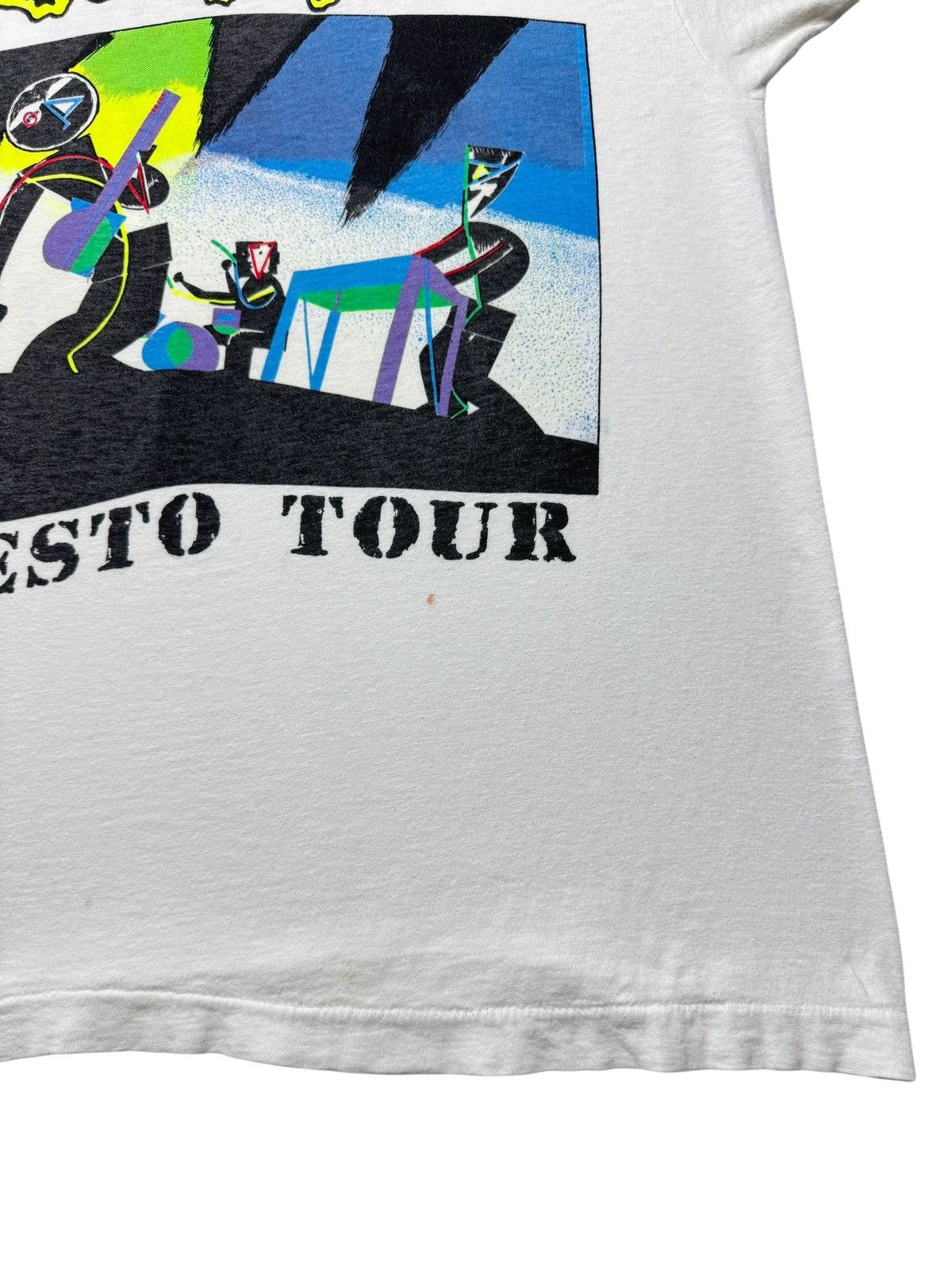 Vintage Vintage 1990 Rush Presto Tour Band Tee Shirt Size US M / EU 48-50 / 2 - 3 Thumbnail