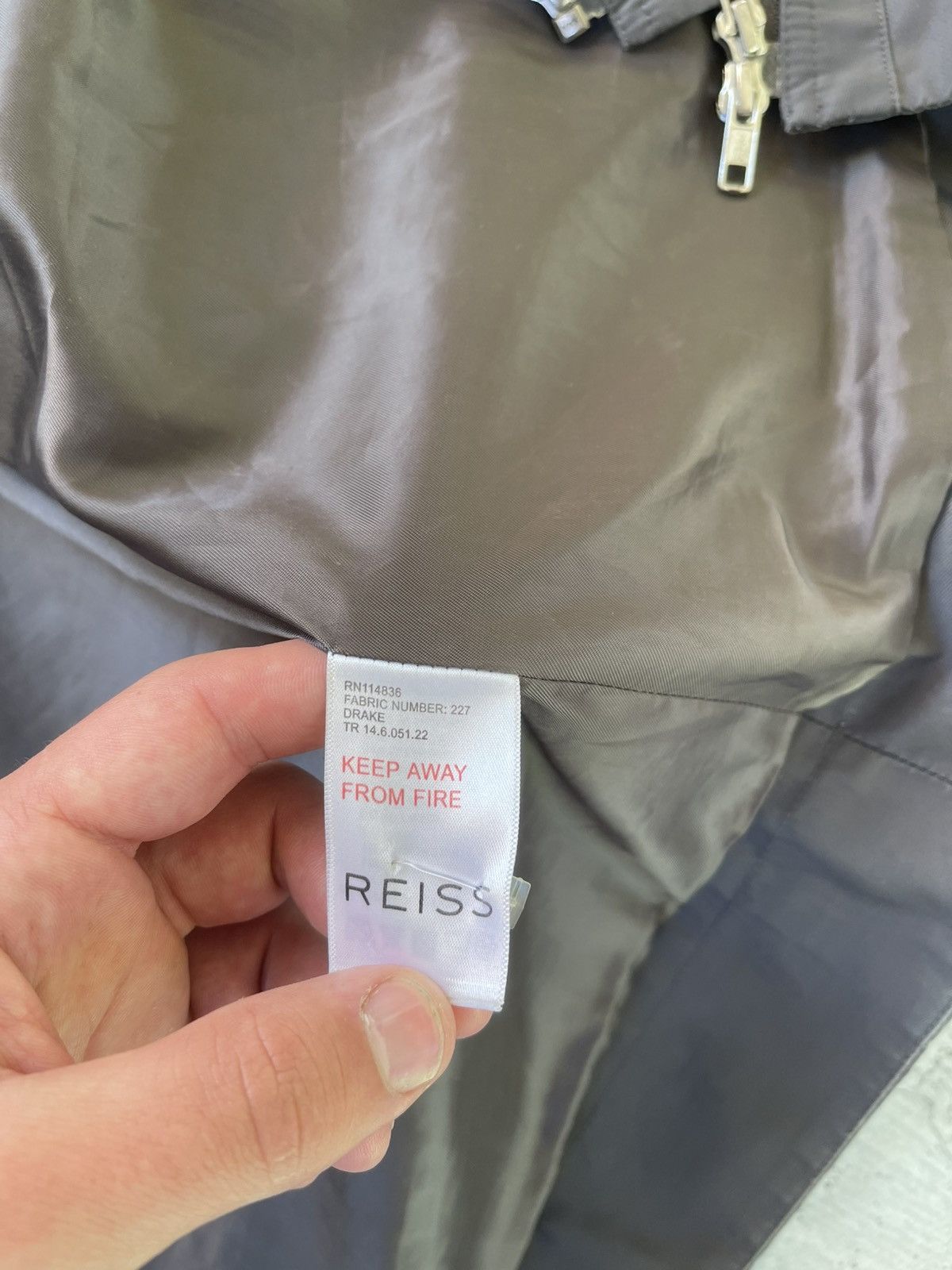 Reiss × Vintage Reiss vintage jacket nylon zip rare multi S Size US S / EU 44-46 / 1 - 12 Thumbnail
