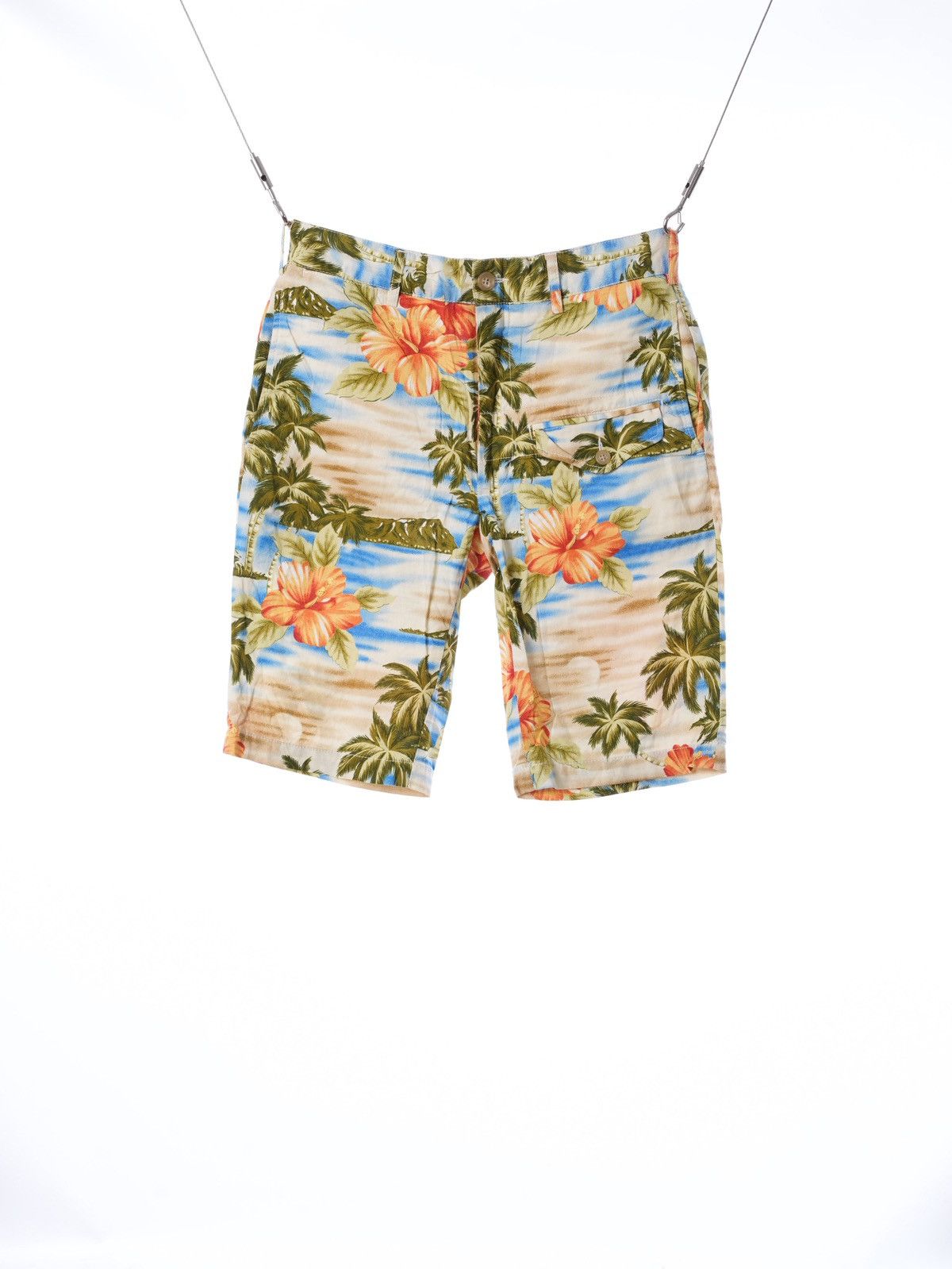Engineered Garments Engineered Garments Floral Beach Print Carpenter Shorts Size US 30 / EU 46 - 8 Thumbnail