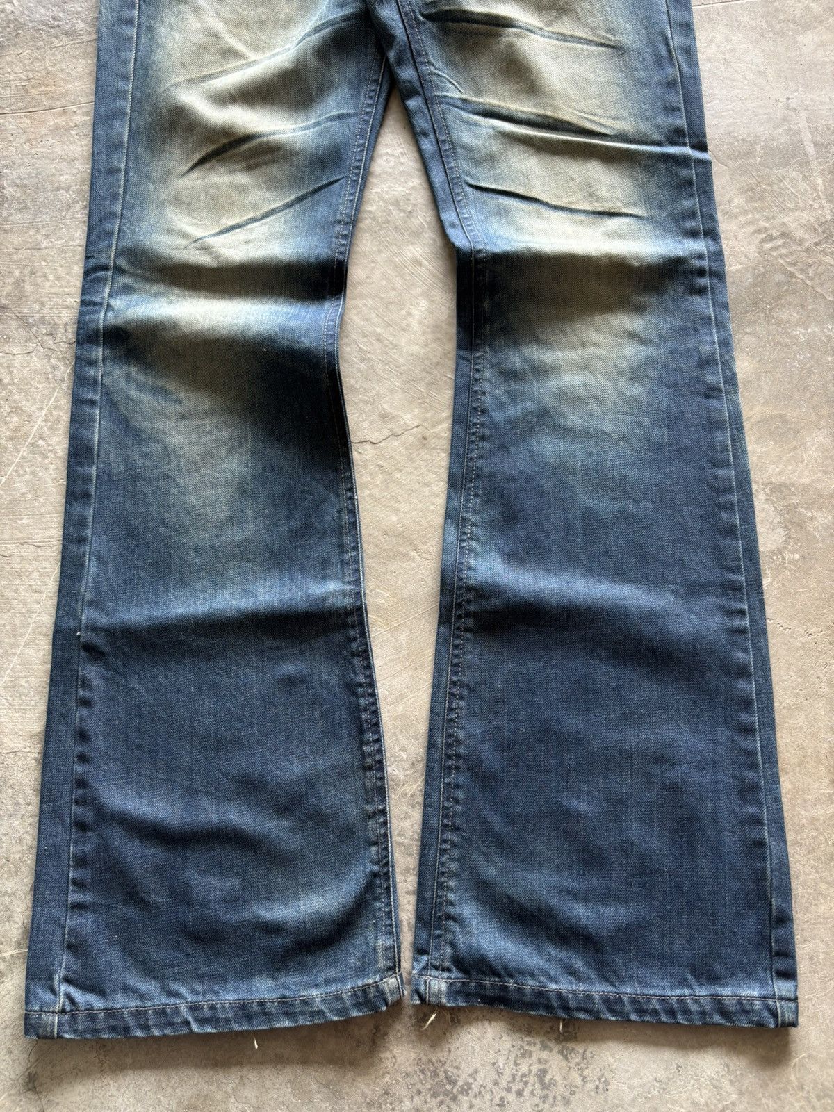 Hysteric Glamour DIABRO flare rusty mudmax mudwash whiskered japanese grunge Size US 32 / EU 48 - 10 Thumbnail