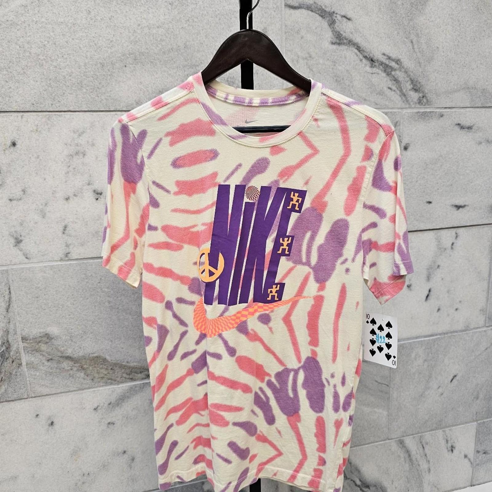 Nike Nike Men's Multicolored Tie-Dye T-shirt Size US S / EU 44-46 / 1 - 1 Thumbnail