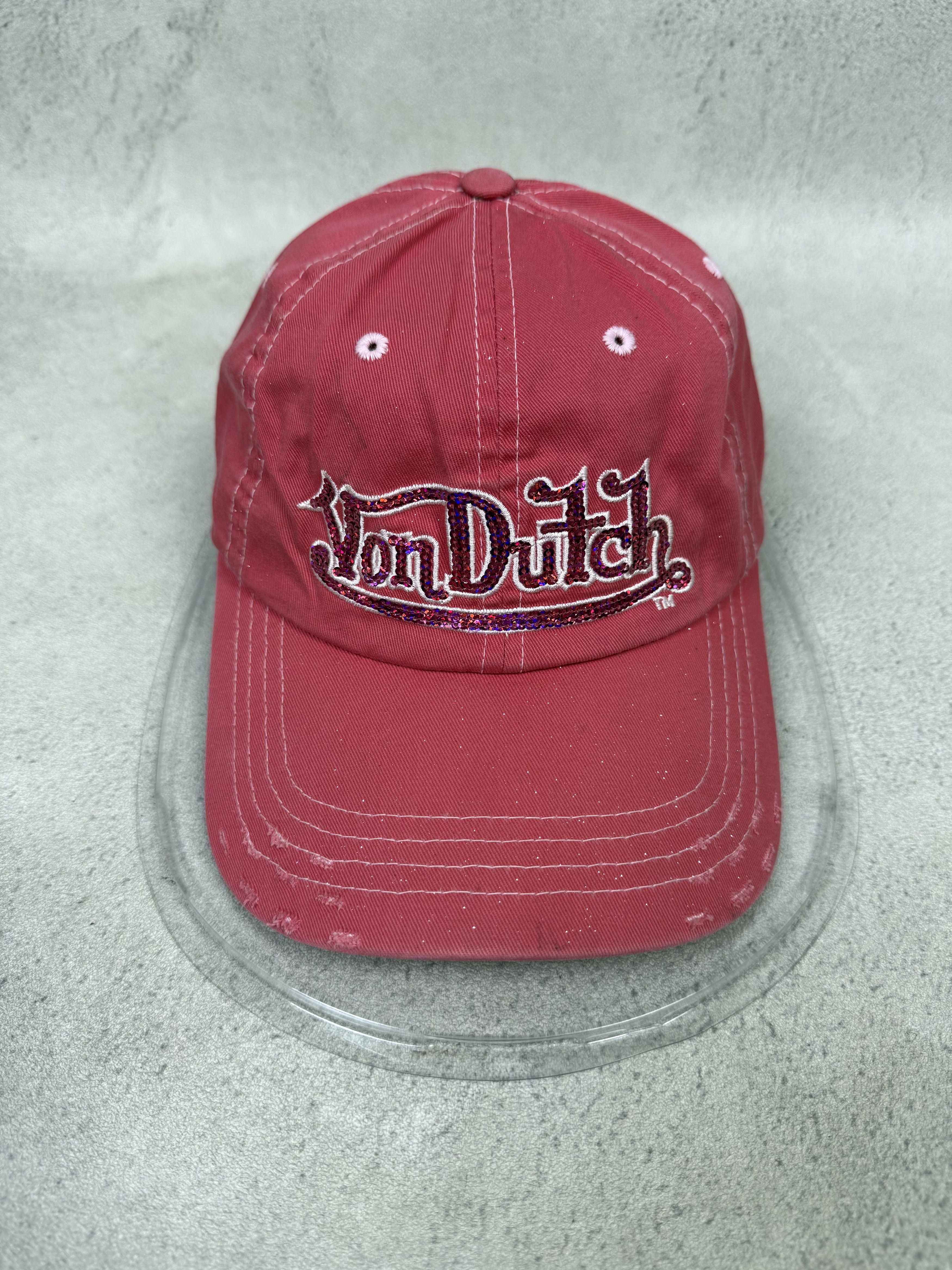 Von Dutch Von Dutch Distressed Cap Size ONE SIZE - 1 Thumbnail