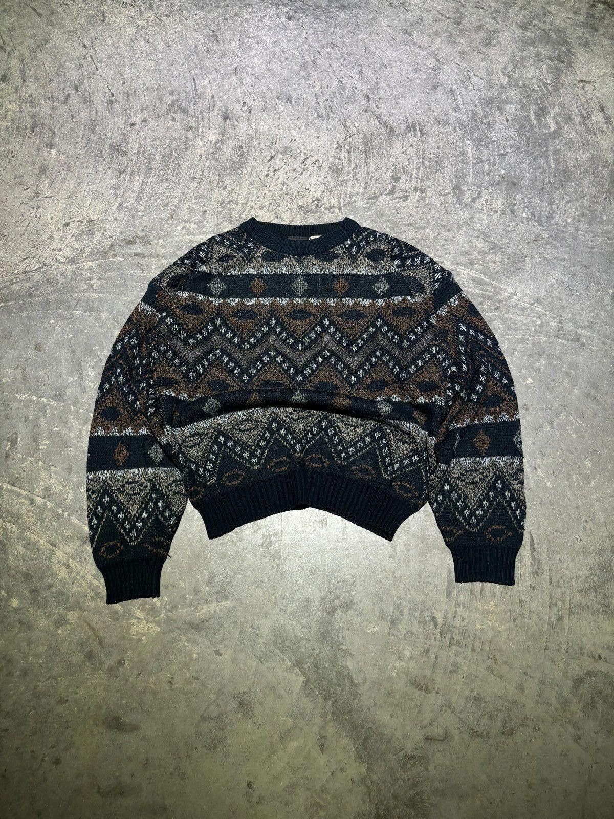 Vintage Vintage Impact Multi-Print Pullover Size US M / EU 48-50 / 2 - 2 Thumbnail