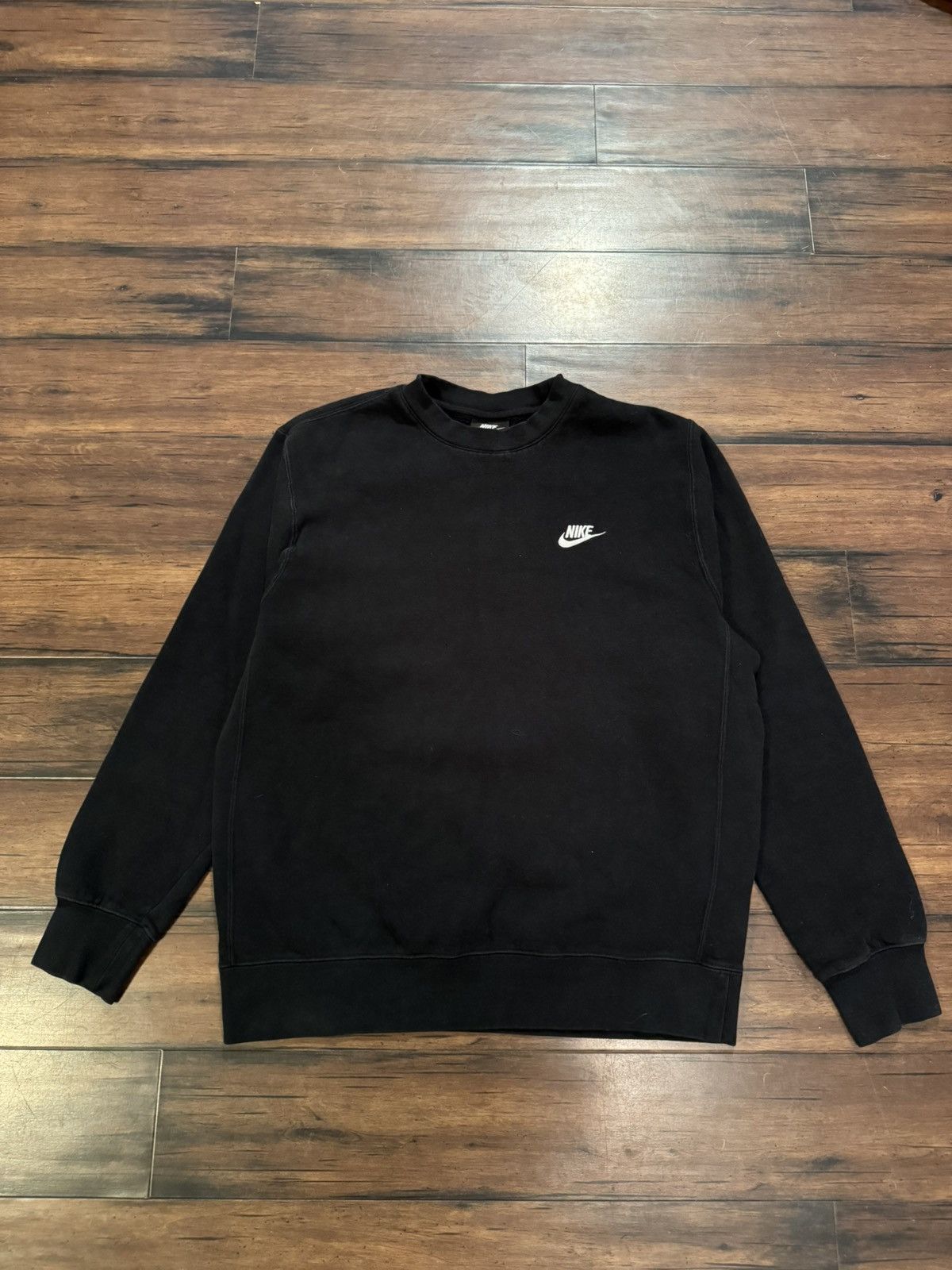Nike Black Nike Crewneck Size US M / EU 48-50 / 2 - 1 Thumbnail