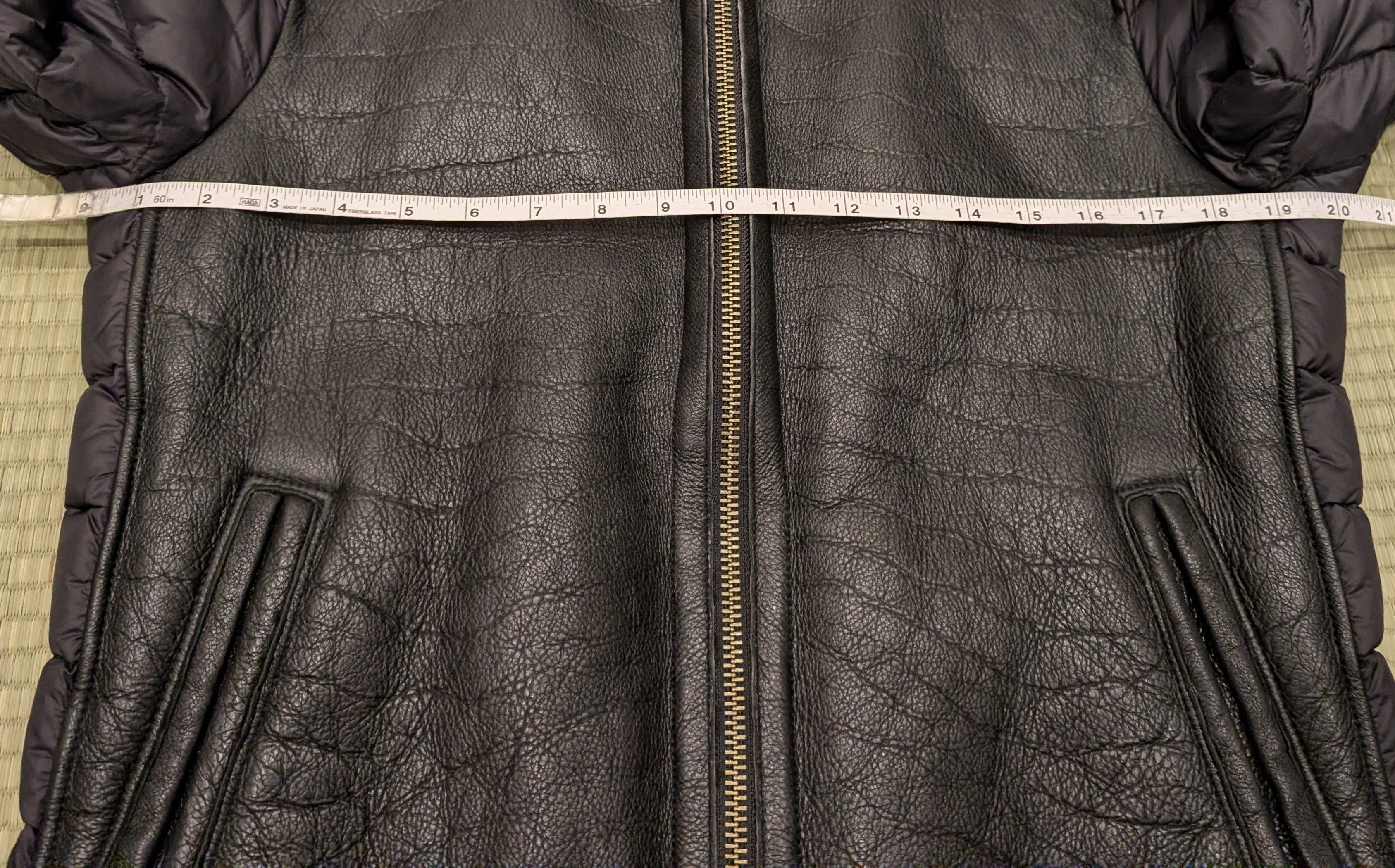 Other RARE Suprema Lab Leather Shearling Down Jacket Made in Italy Size US M / EU 48-50 / 2 - 8 Thumbnail