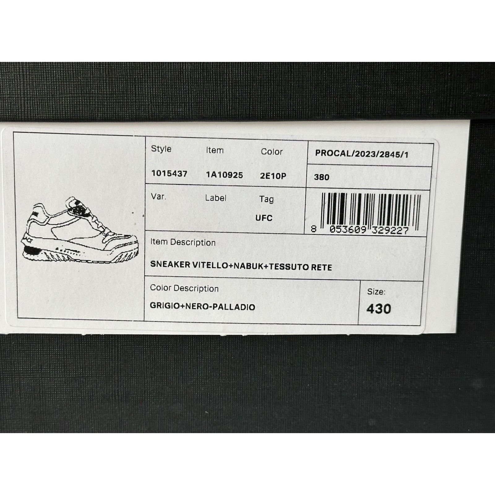 Versace Versace Odissea Leather White/Gray Sneakers 10 US 1015437 Size US 10 / EU 43 - 16 Thumbnail