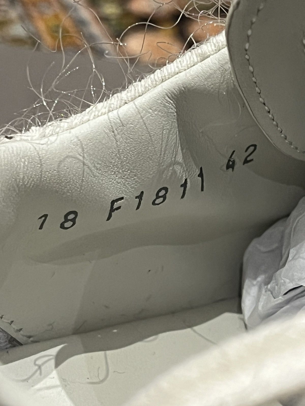 Rick Owens Sold Out Archive Sisyphus FW18 Lace Up Runner Milk🥛 All Over Size US 9 / EU 42 - 16 Thumbnail