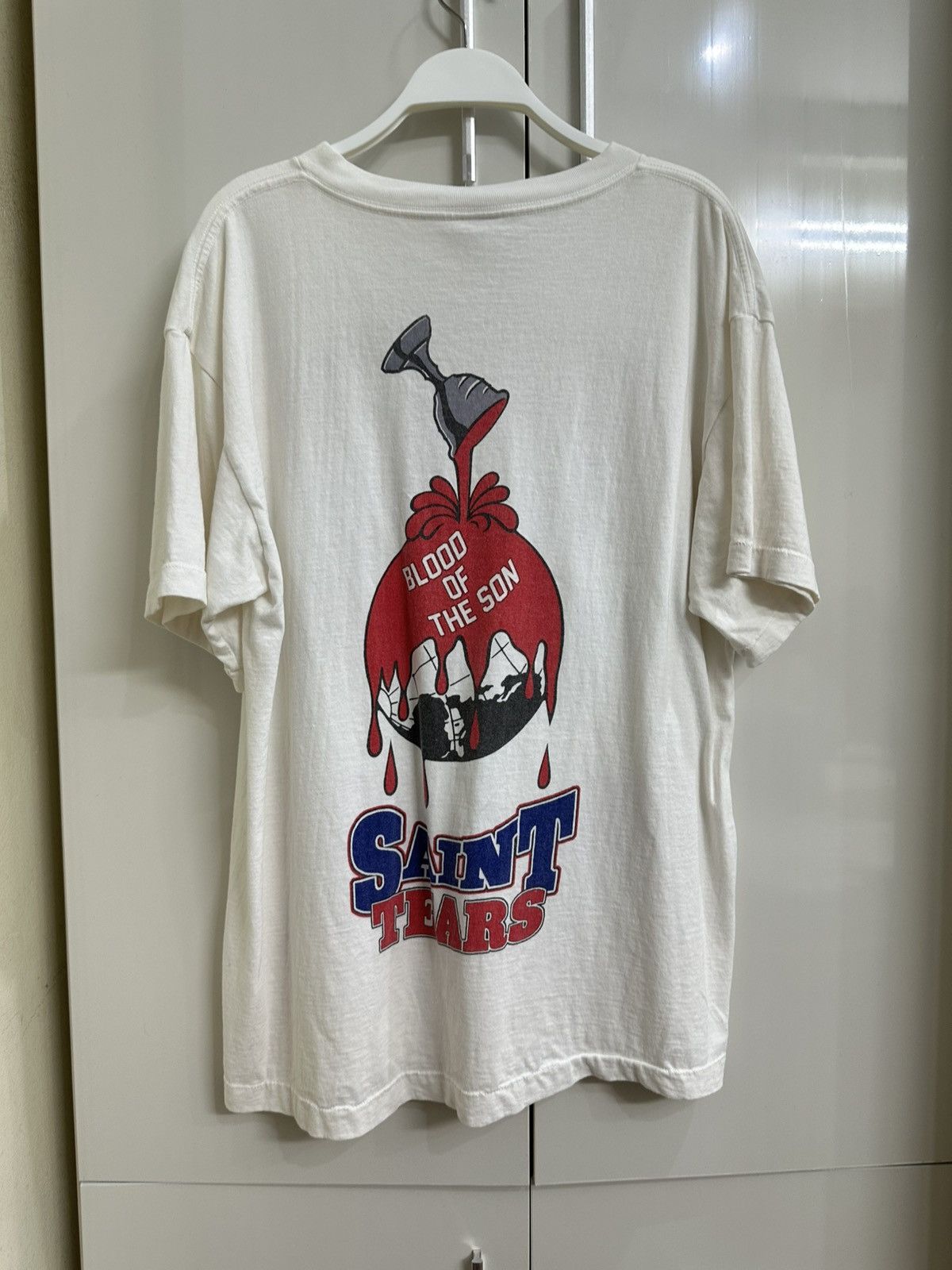 DENIM TEARS × Japanese Brand × Saint Michael (SOLD) Saint Mx6 x Denim Tears Tshirt Size US M / EU 48-50 / 2 - 6 Thumbnail