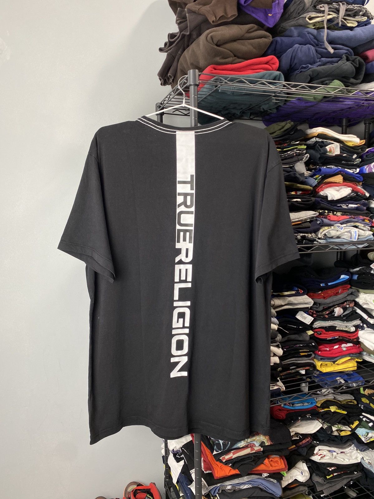 Japanese Brand Vintage True Religion T Shirt American Vtg Hype Y2K Size US XXL / EU 58 / 5 - 2 Thumbnail