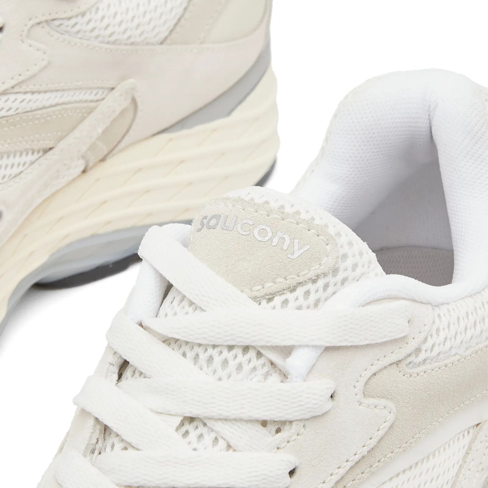 Saucony Saucony ProGrid Omni 9 Premium White S70740-11 US 4.5 EU 37 Size US 5 / EU 37 - 3 Thumbnail