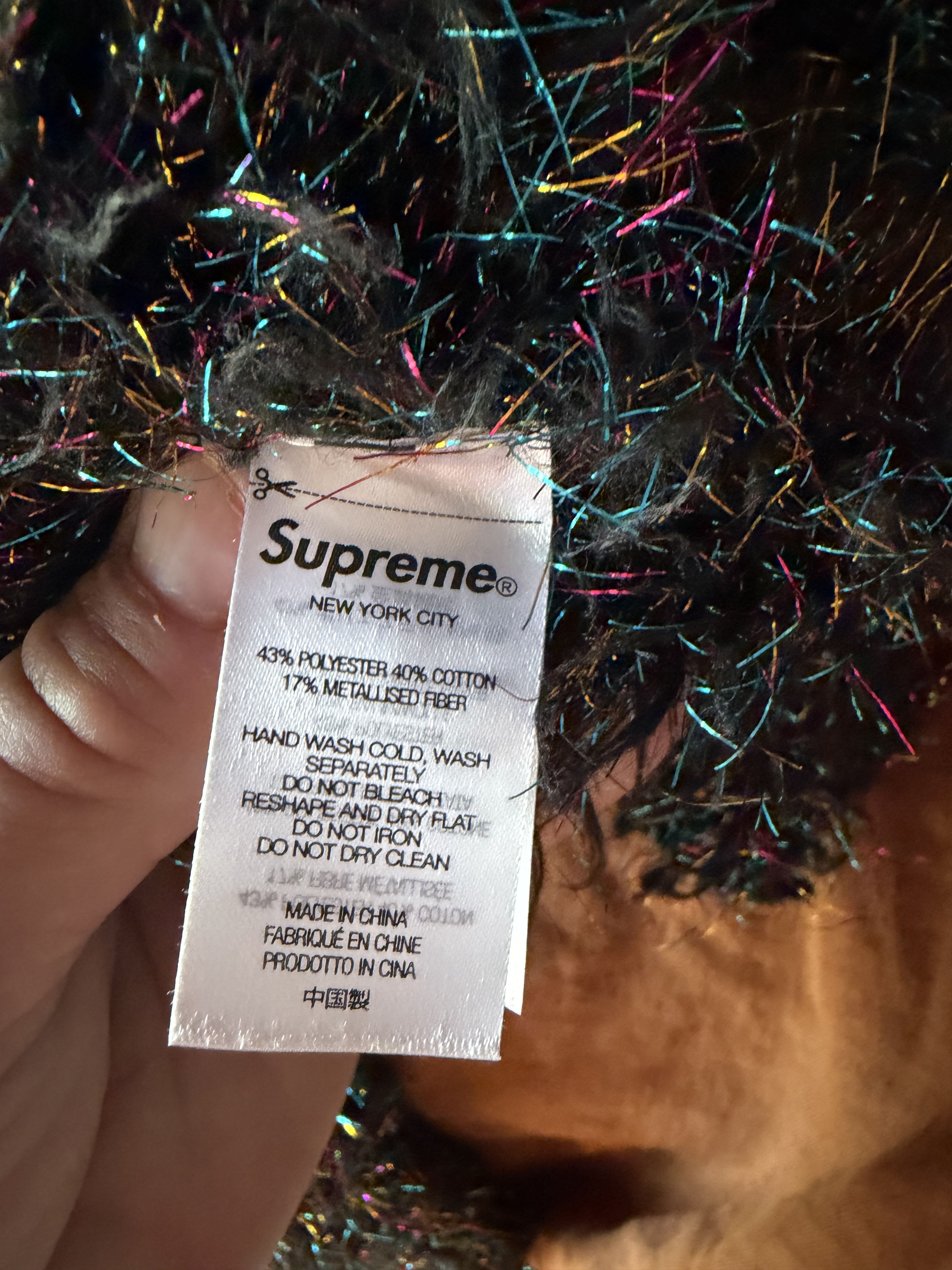 Supreme Supreme sparkle cardigan Size US L / EU 52-54 / 3 - 7 Thumbnail