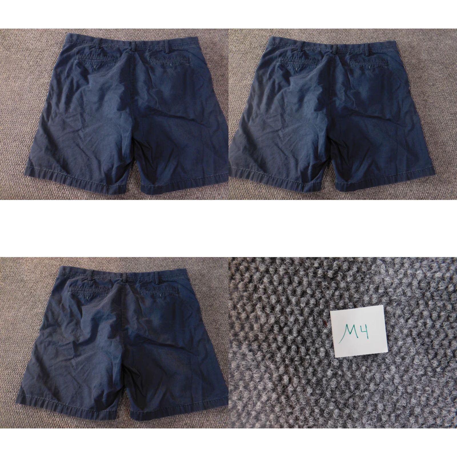 Nautica Nautica Shorts 40W Men Regular Classic Chino Blue Cotton Zipper Front Flat Front Lightweight Casual Size US 40 / EU 56 - 8 Thumbnail
