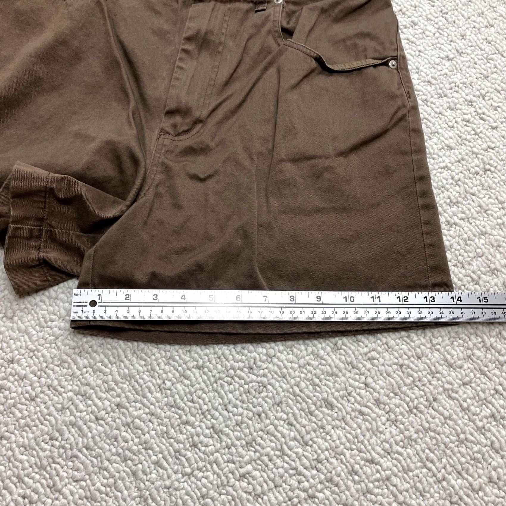 Banana Republic Banana Republic Shorts Womens 14 Brown Chino Bermuda Cotton Pockets 32x5 Solid Size 36" / US 14 / IT 50 - 3 Thumbnail