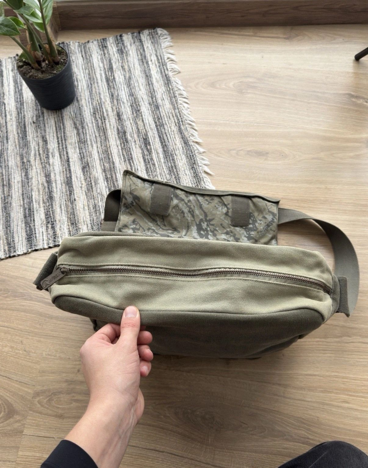 Avirex VINTAGE AVIREX USA ARCHIVE ARMY CROSSBODY SHOULDER BAG MEN Size ONE SIZE - 8 Thumbnail