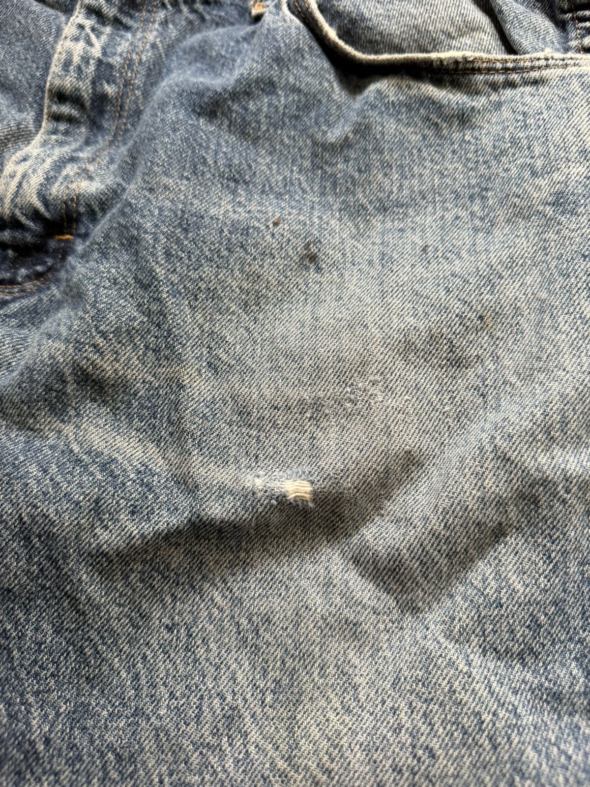 Vintage Vintage Wrangler Distressed Jeans Size US 31 - 2 Thumbnail