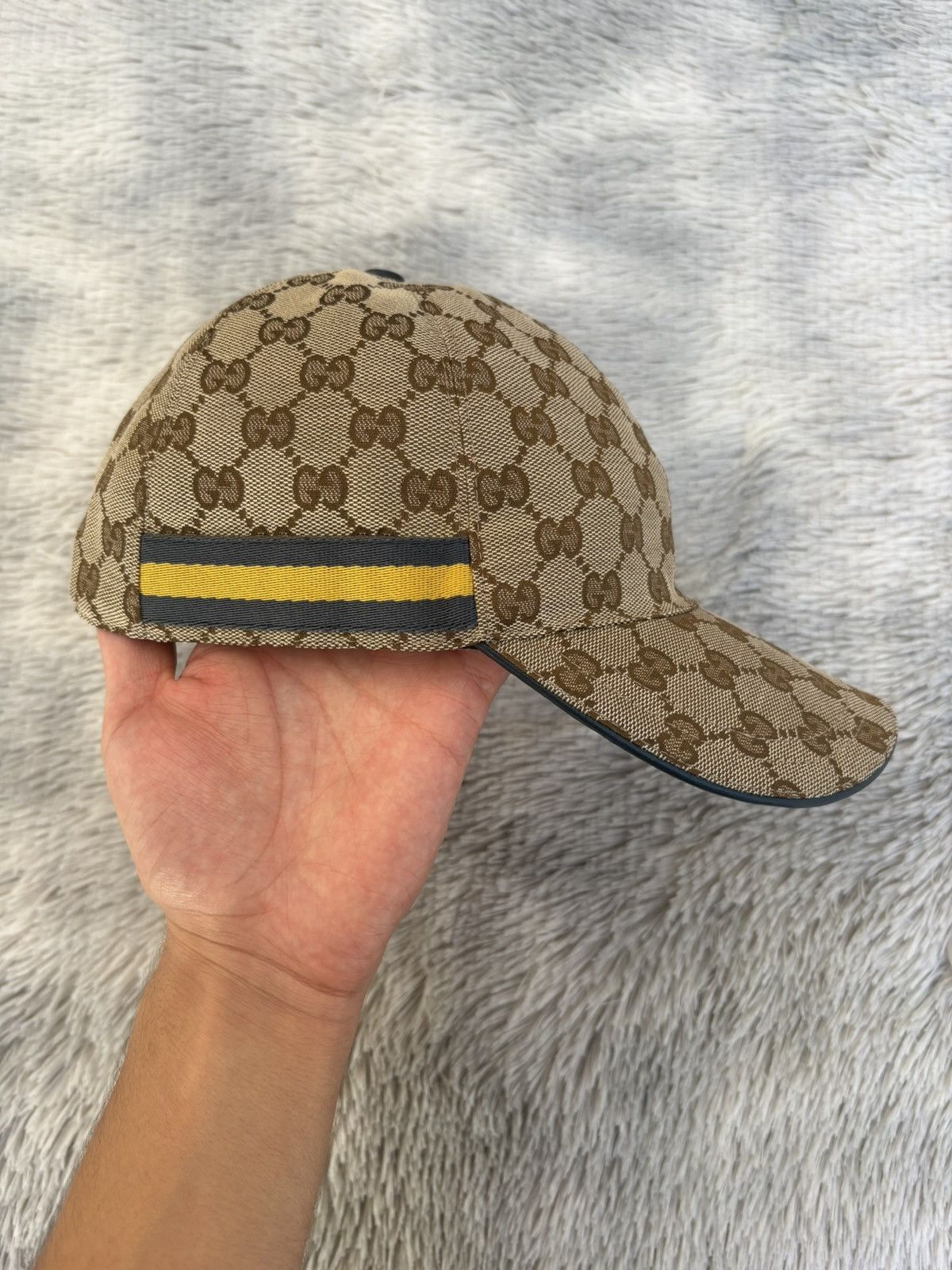 Gucci Rare Gucci GG Monogram Hat Baseball – Size M (58cm) Size ONE SIZE - 7 Thumbnail
