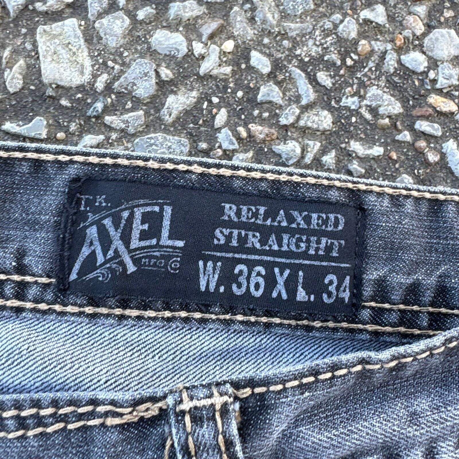 Southpole Y2K baggy black faded jeans Size US 36 / EU 52 - 4 Thumbnail