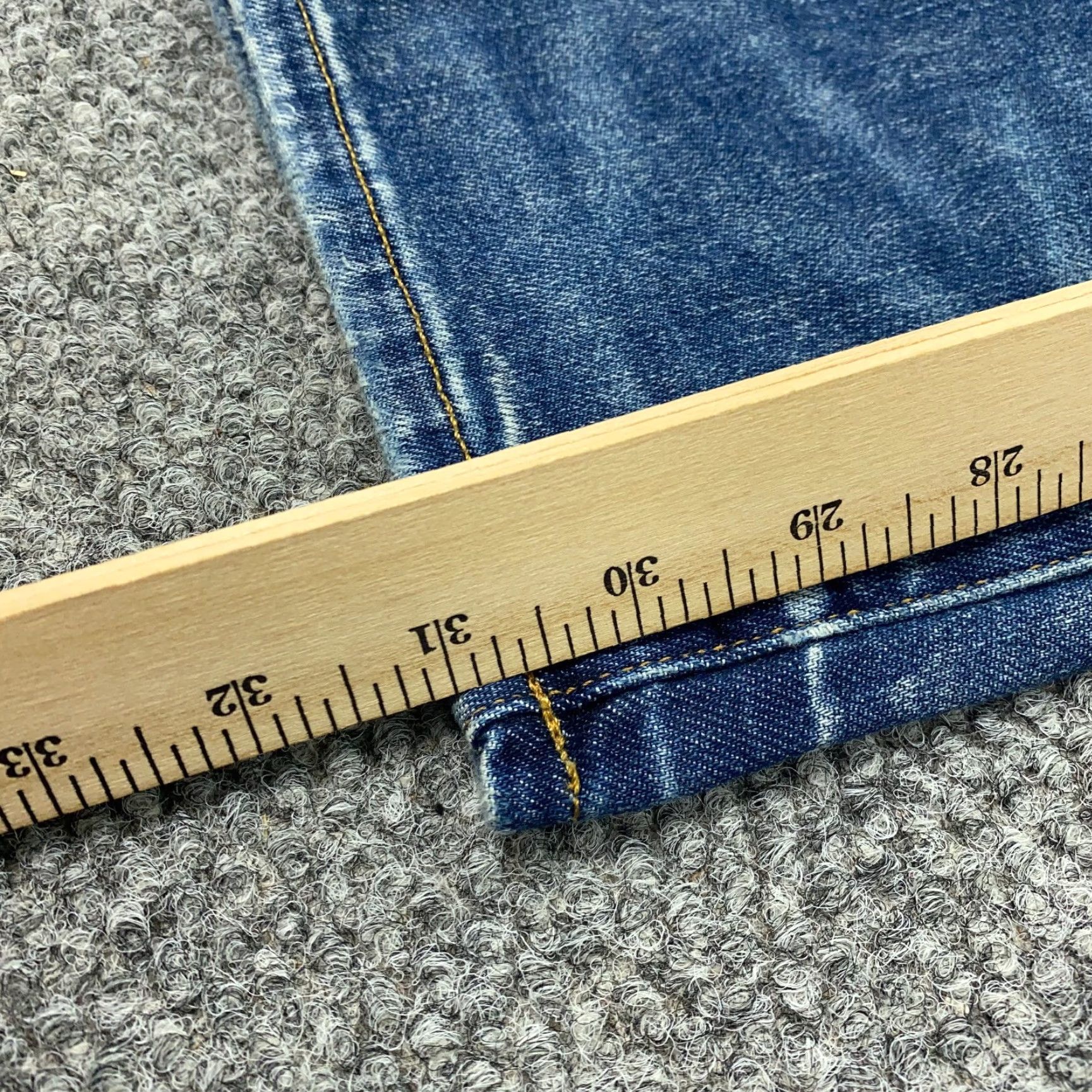 American Eagle Outfitters American Eagle Jeans 30x32 Straight Blue Next Level AirFlex Distressed Mens Size US 30 / EU 46 - 6 Thumbnail