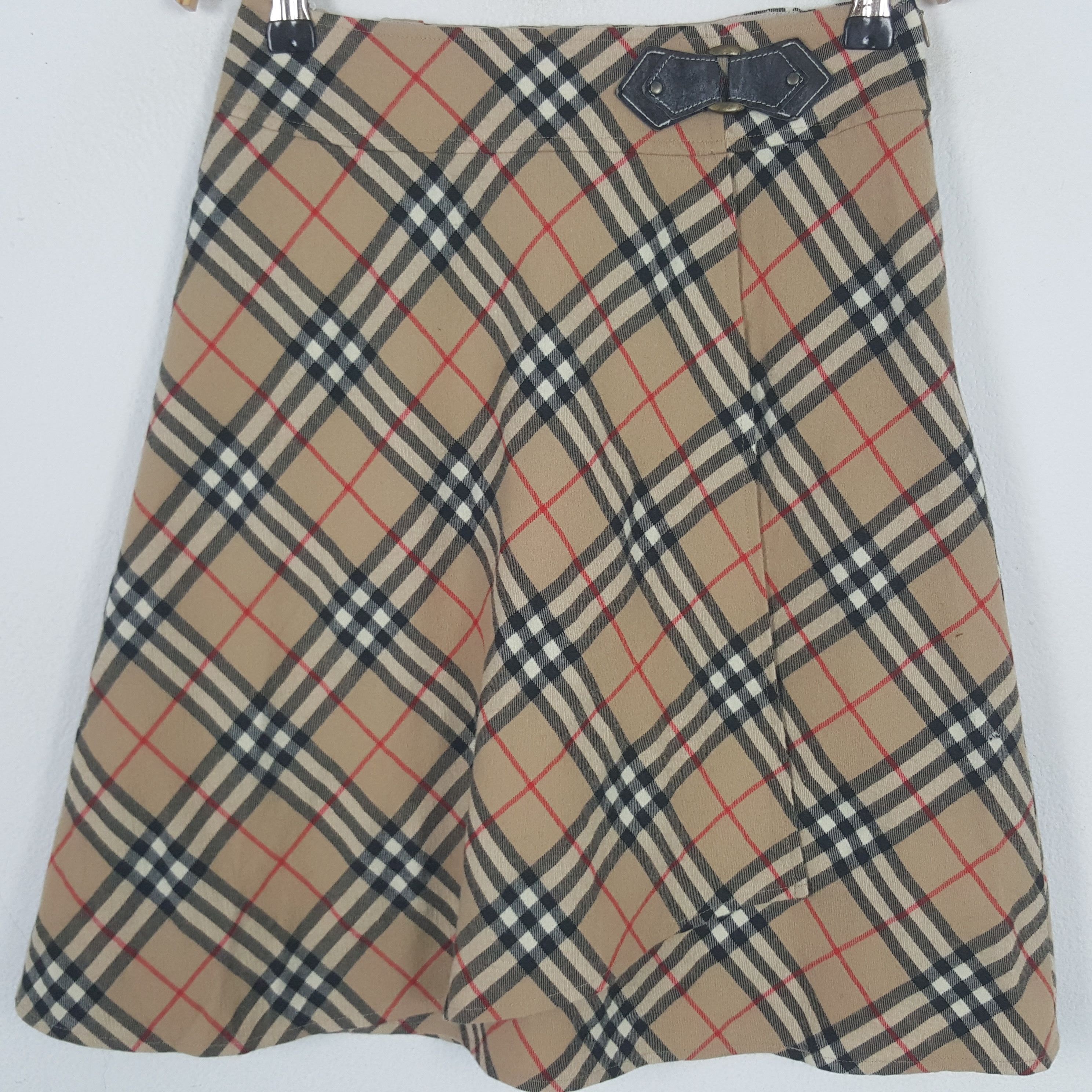 Burberry Vintage Burberry London Nova Check Skirt C280N30 Size 23" - 2 Thumbnail