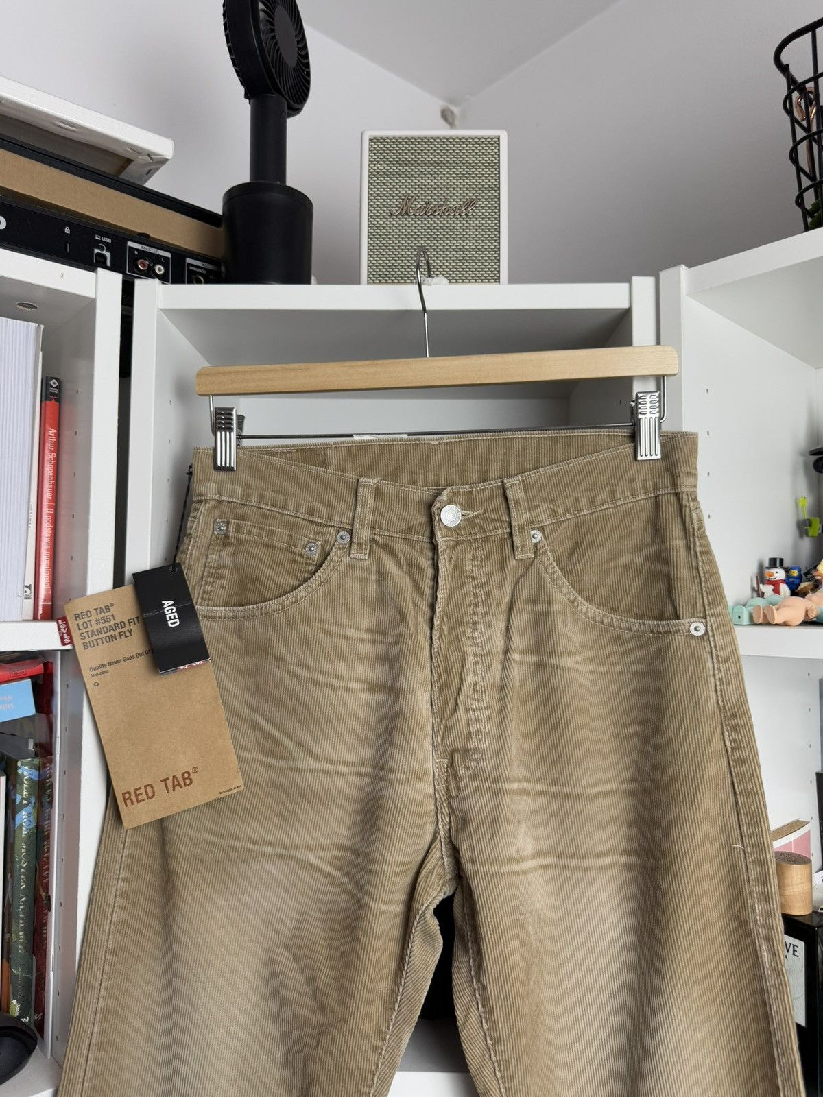 Cowboy Equipment × Designer × Levi's Levi’s 551 aged corduroy pants 30x32 casual cowboy 90s 00s Size US 30 / EU 46 - 6 Thumbnail