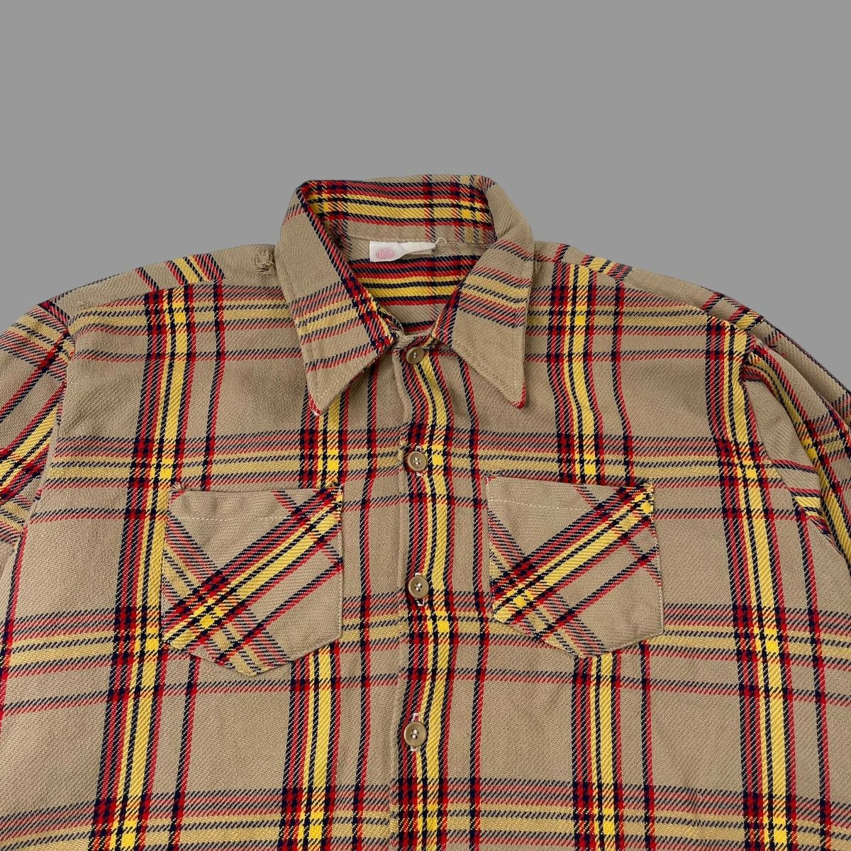 Vintage Vintage 1960s flannel button up shirt Size US L / EU 52-54 / 3 - 6 Thumbnail