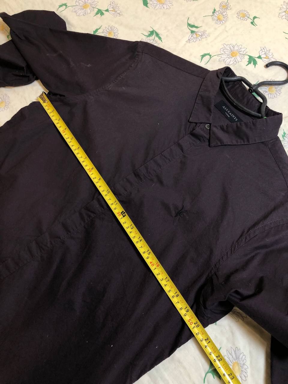 Allsaints Vintage Allsaints Button Up Men's Classic Short Sleeve Size US L / EU 52-54 / 3 - 11 Thumbnail