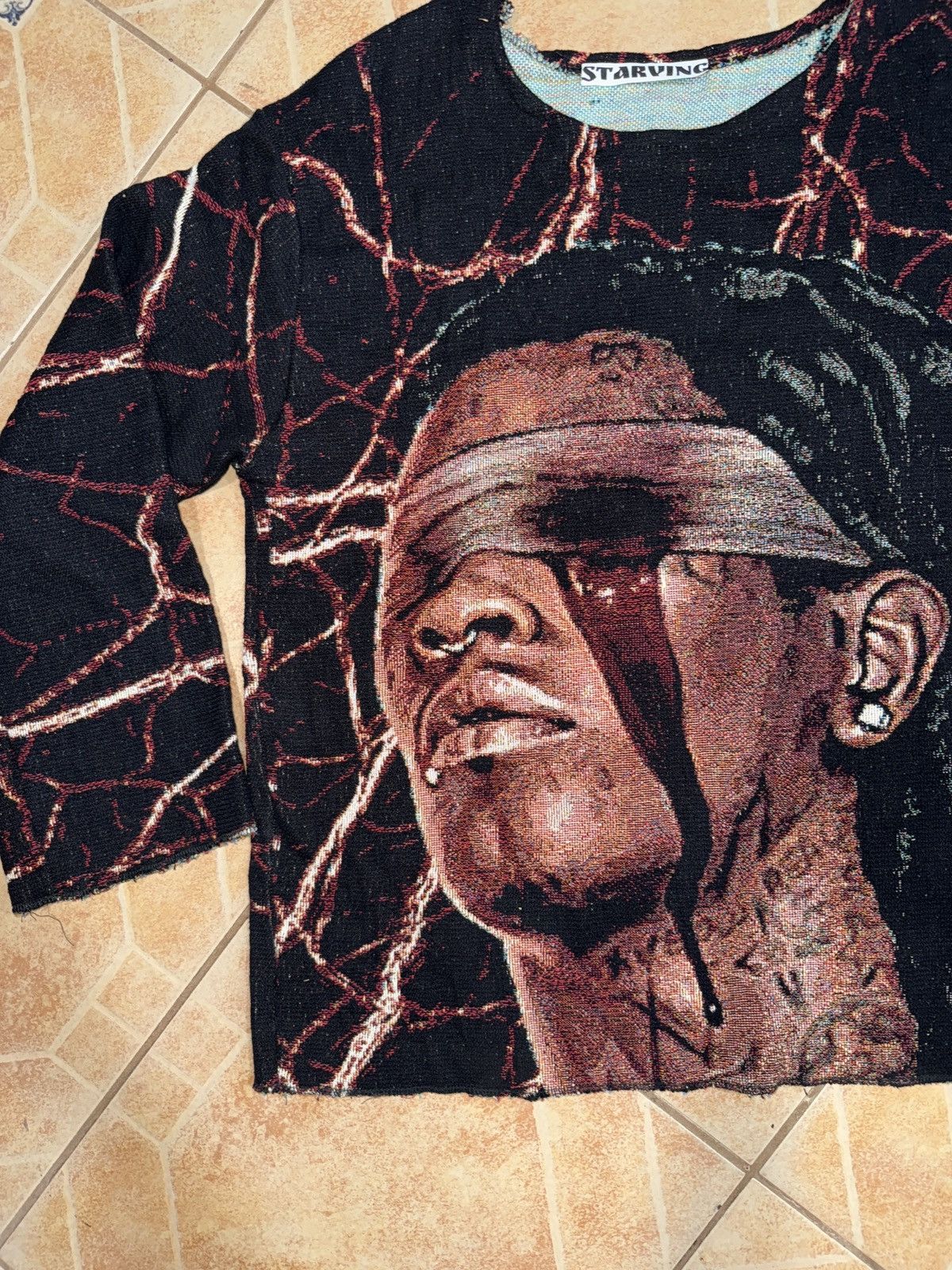 Other Streetwear Starving Young Thug SLATT Tapestry crewneck Size US L / EU 52-54 / 3 - 4 Thumbnail
