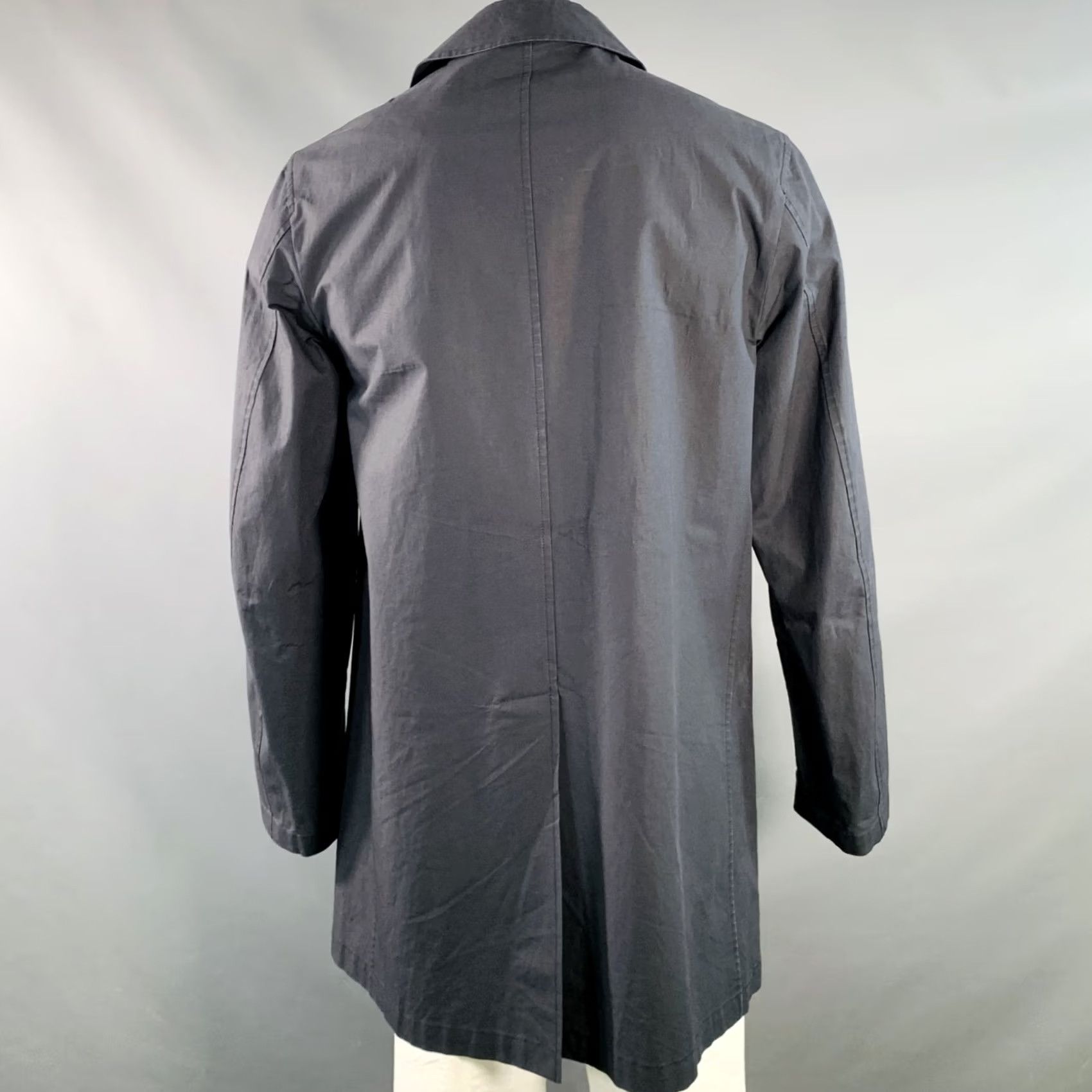 Jil Sander JIL SANDER Coat Black Cotton Spread Collar Snaps Coat Size 42 Men Adult Leather? Size US XS / EU 42 / 0 - 3 Thumbnail