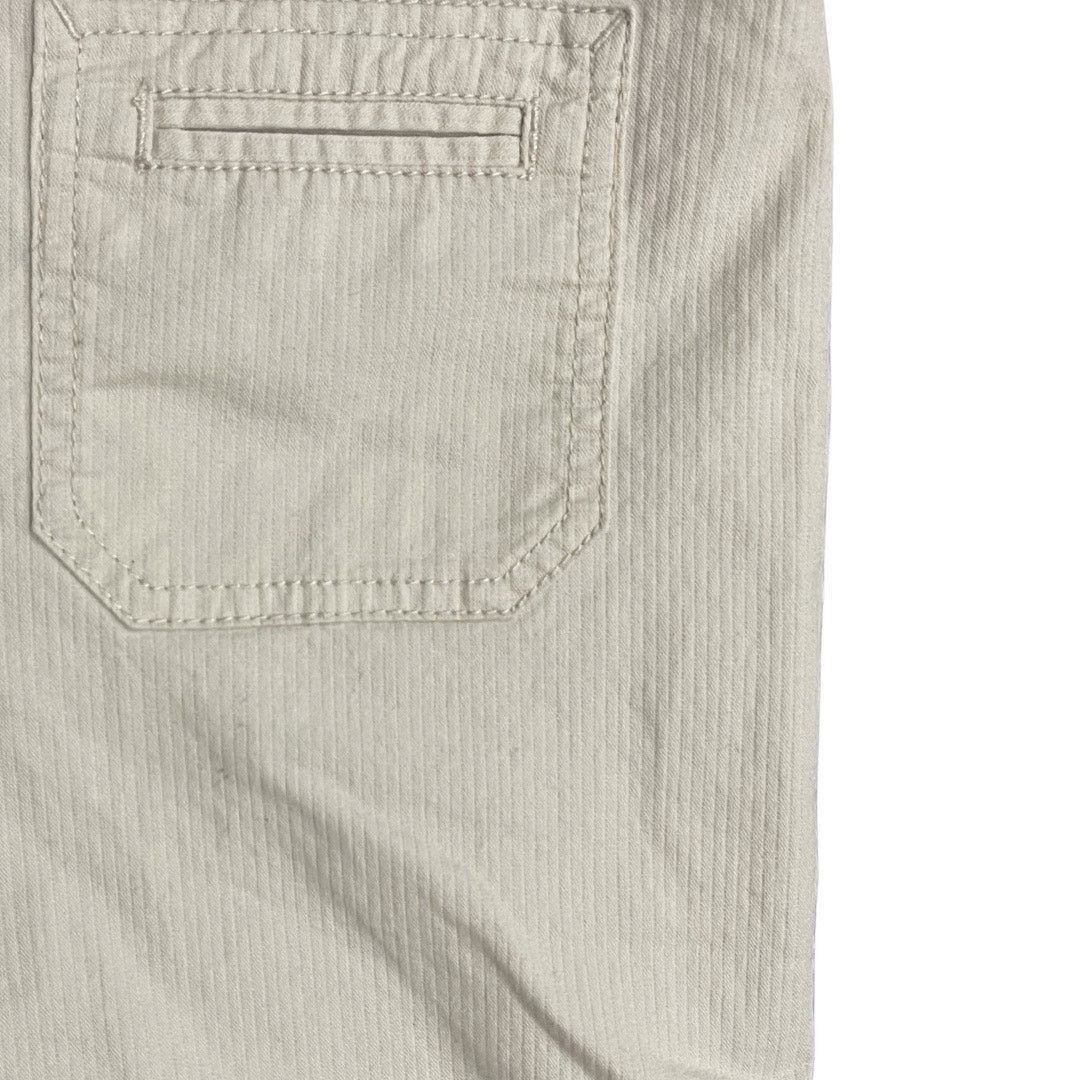 Chicos Long Ripstop Slim Bermuda Shorts Size 1.5 Flat Front Pockets Size 28" / US 6 / IT 42 - 3 Thumbnail