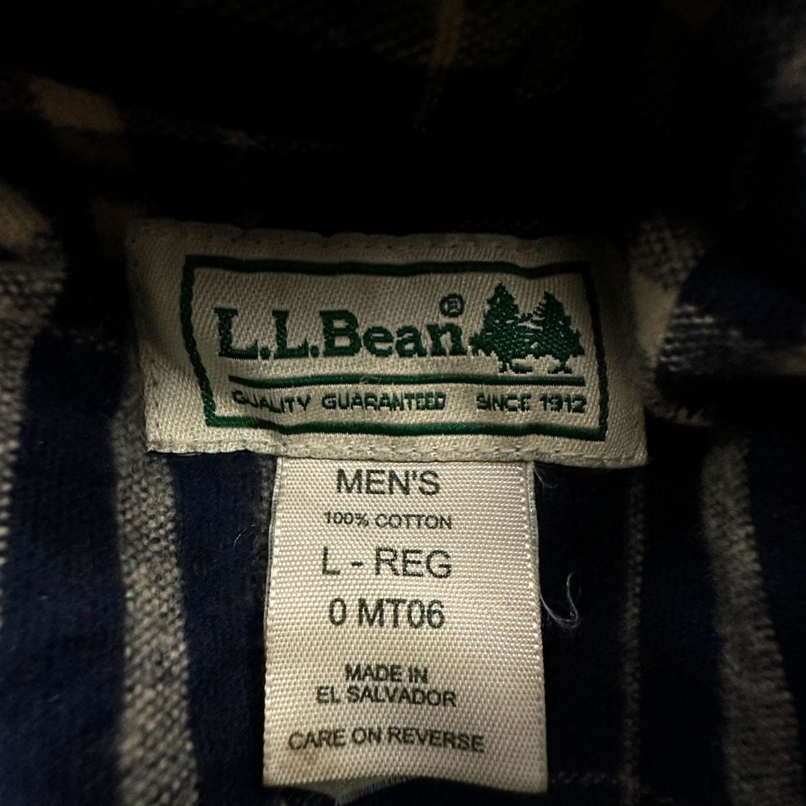 L.L. Bean LL Bean MT06 Blue Plaid Pocket Button Up Flannel Shirt Men L Size US L / EU 52-54 / 3 - 3 Thumbnail