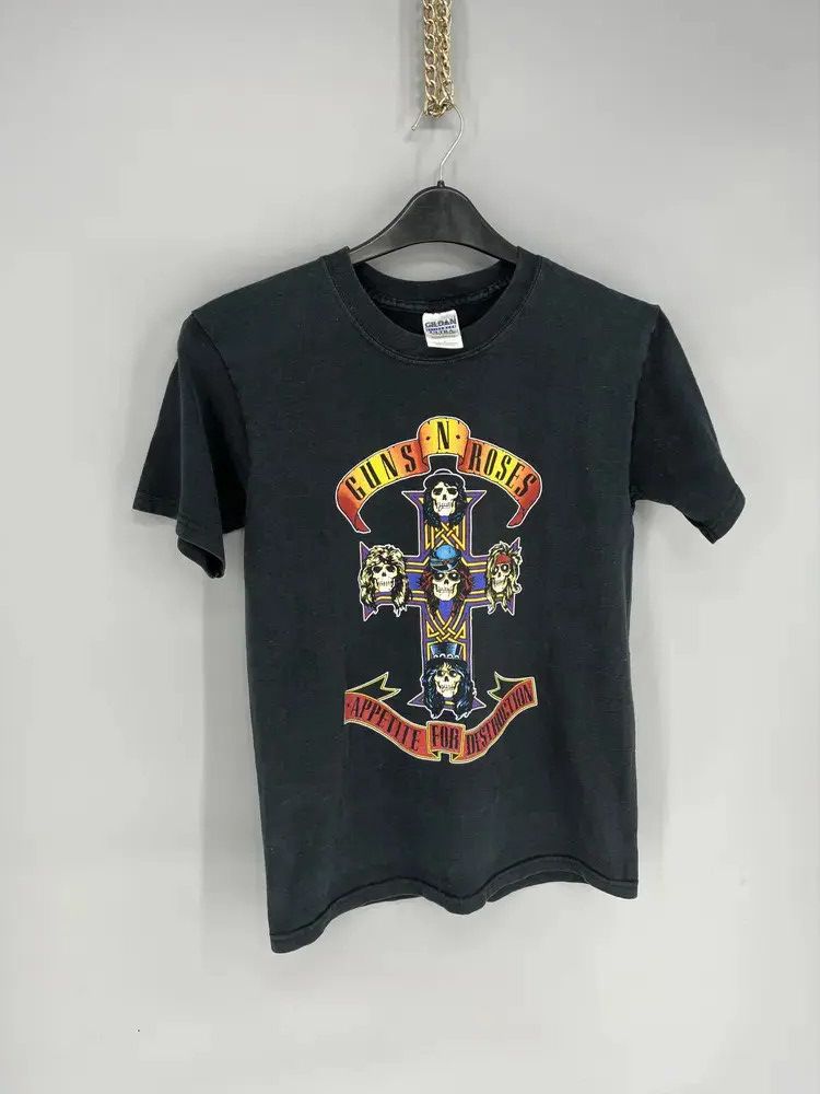 Band Tees Vintage Y2K Guns And Roses tee Band Rock Metal streetwear Size US S / EU 44-46 / 1 - 2 Thumbnail