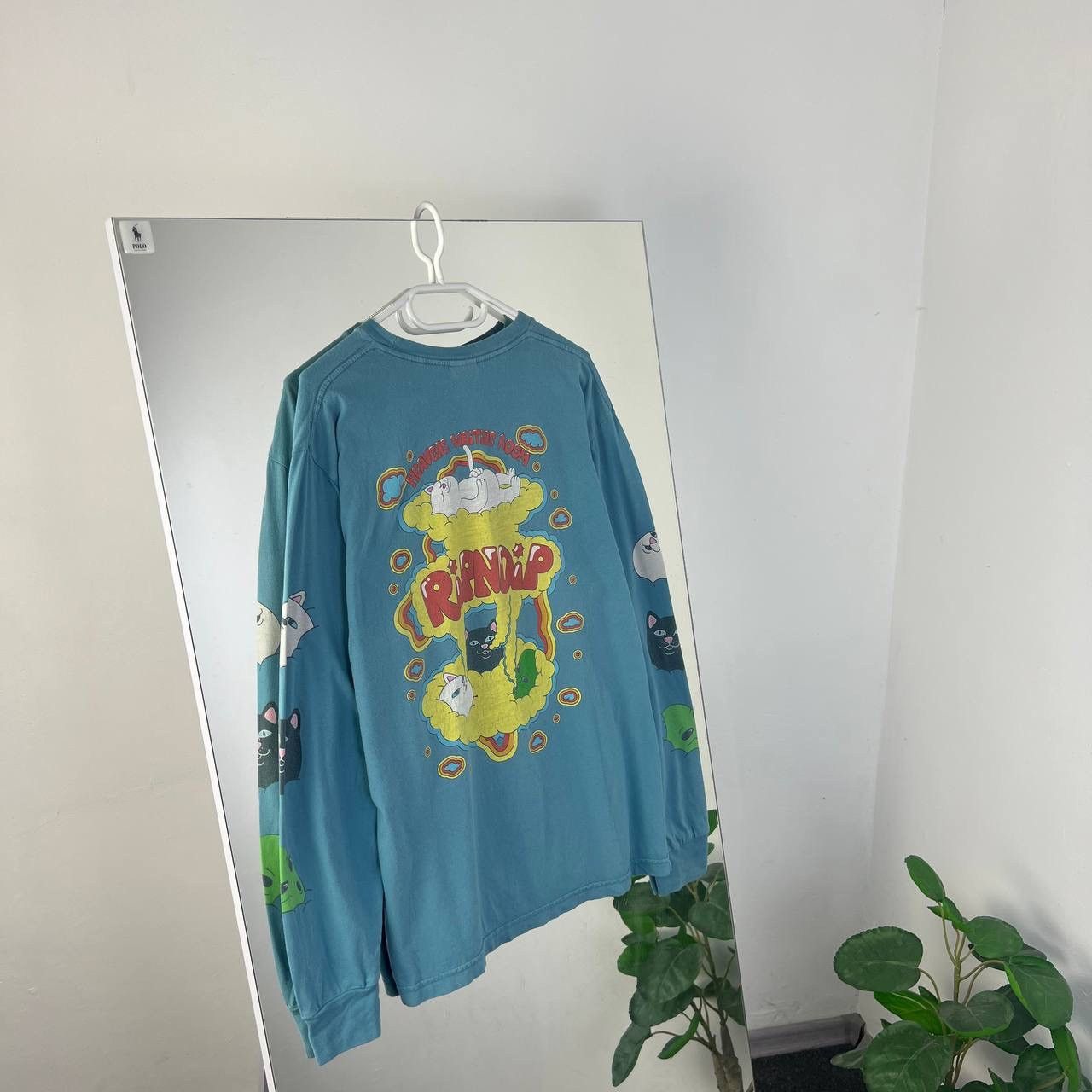 RIPNDIP Vintage Ripndip Crazy Cats Big Logo Long Sleeve Size US L / EU 52-54 / 3 - 1 Thumbnail