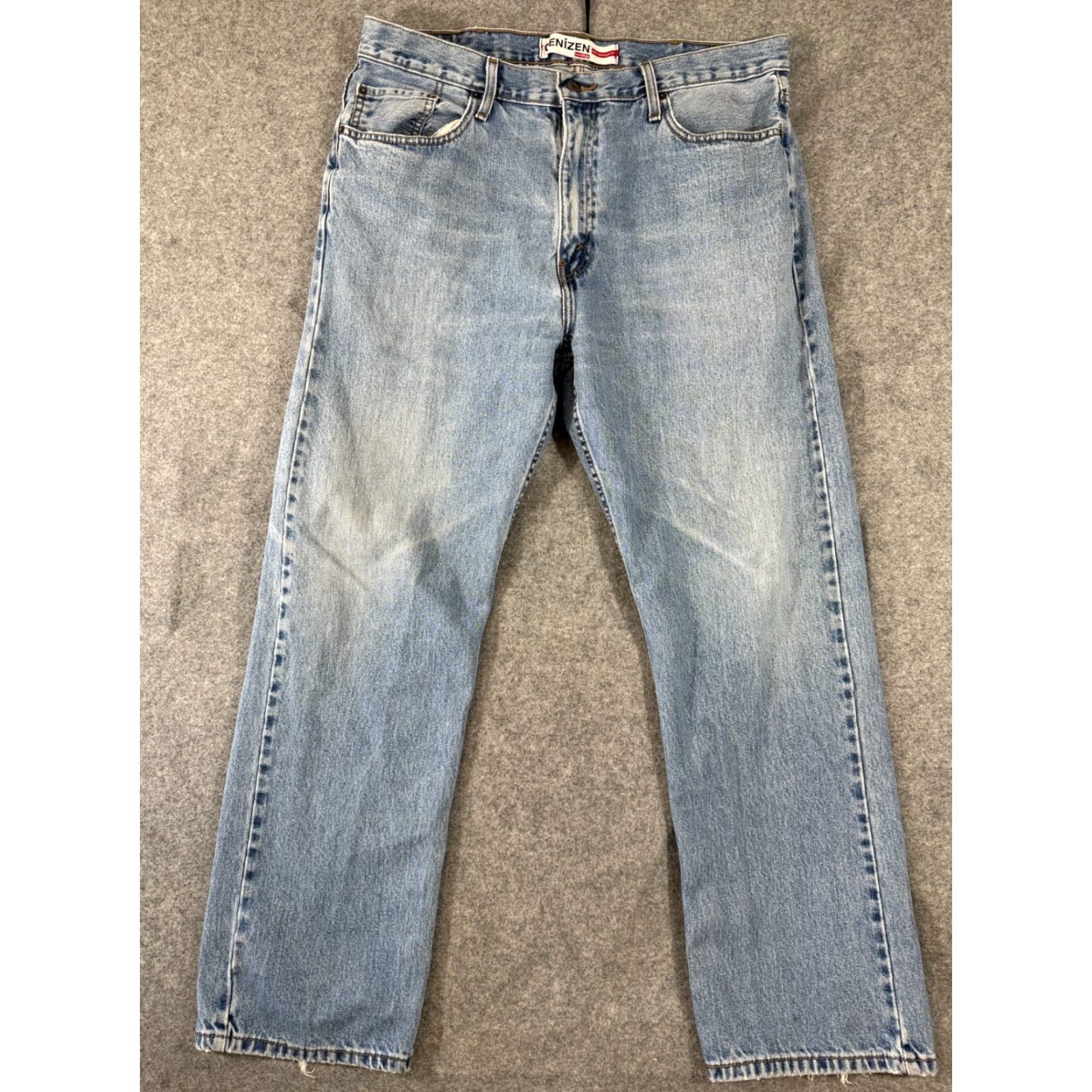 Levi's Levi's Jeans Mens 40x32 Blue Denim 236 Regular Fit Straight Leg 5-Pocket Design Pockets Size US 40 / EU 56 - 2 Thumbnail