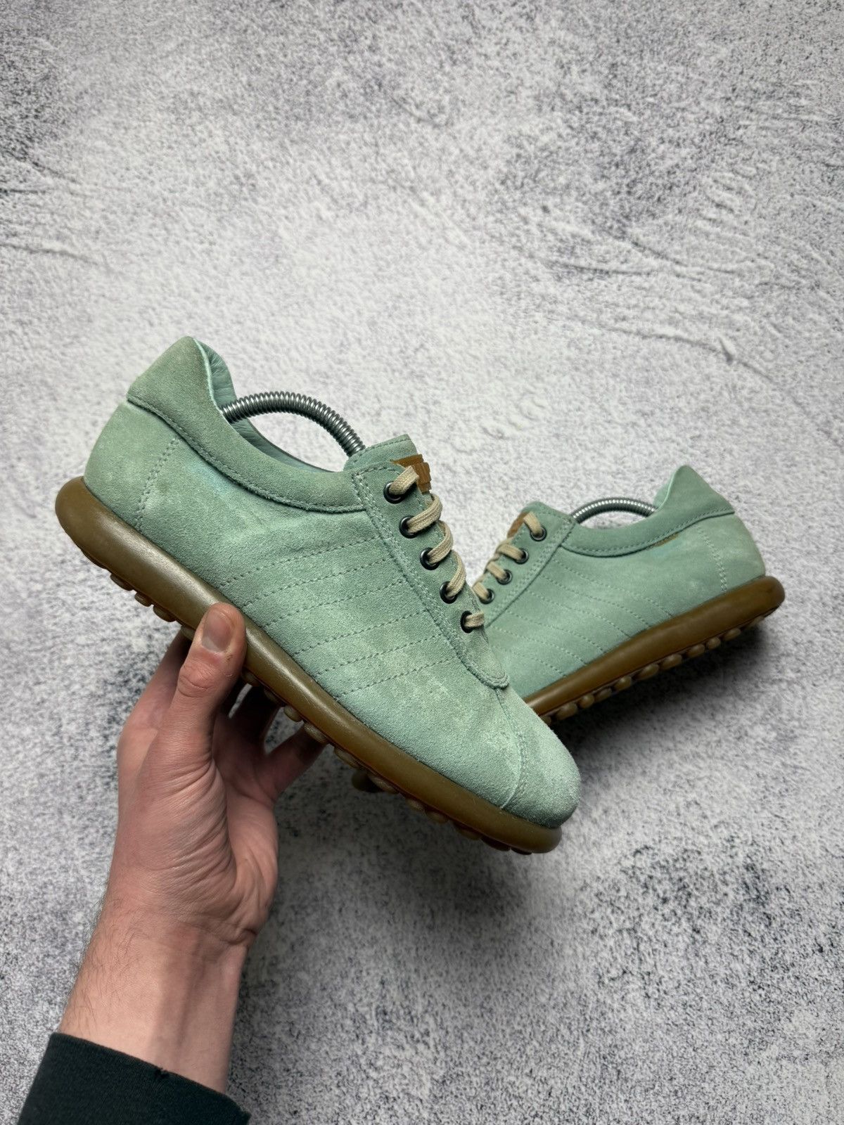 Camper Vintage Camper Shoes Suede Avant Garde Sneakers Grunge Y2k Size US 8 / EU 41 - 3 Thumbnail