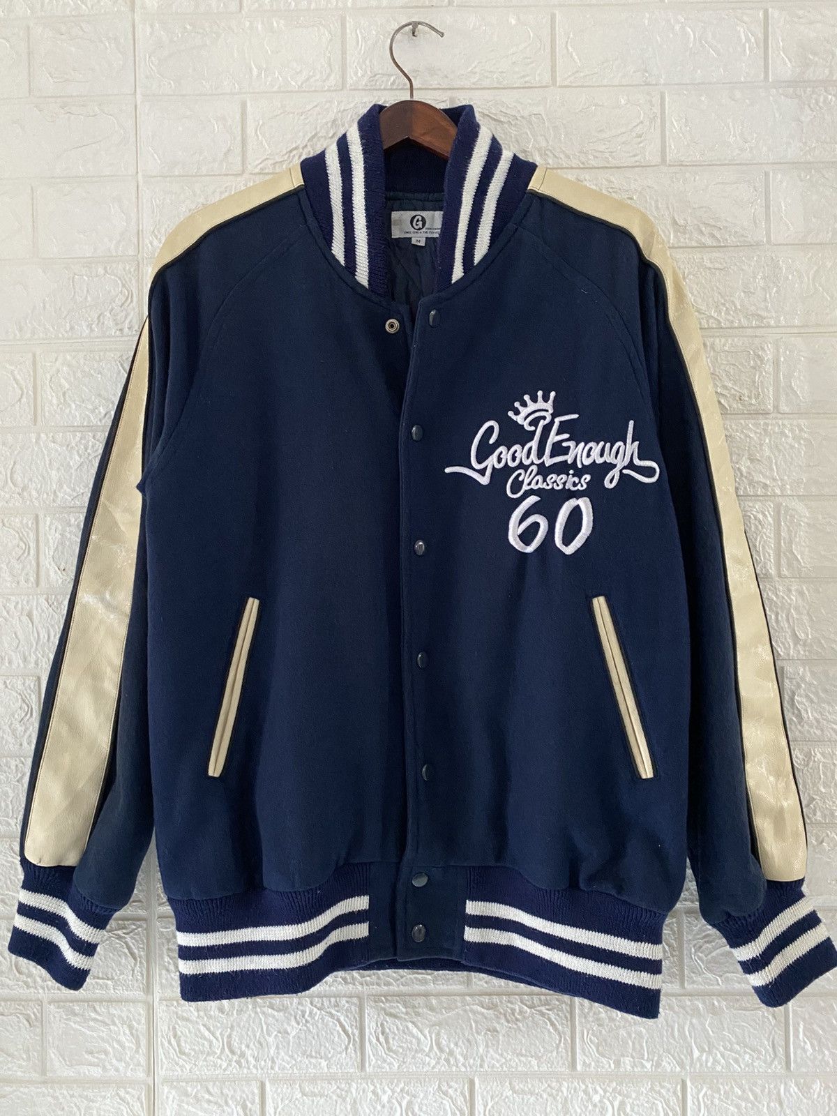 Good Enough Vintage Good enough Varsity stadium jacket classic 60 Size US M / EU 48-50 / 2 - 1 Thumbnail