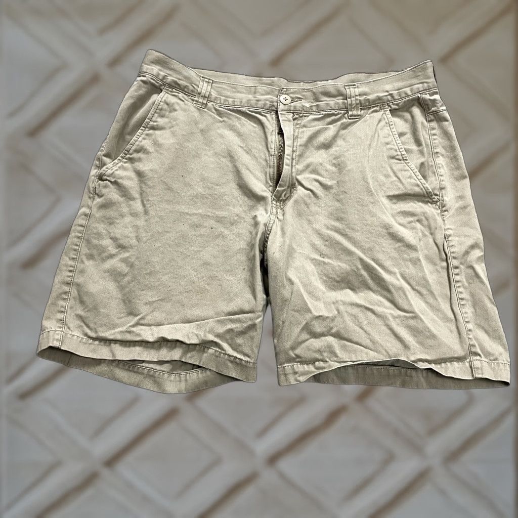 The North Face VINTAGE THE NORTH FACE Chino Shorts Mens 36 Brown Solid Cotton Pockets Casual Outdoor Size US 36 / EU 52 - 1 Thumbnail