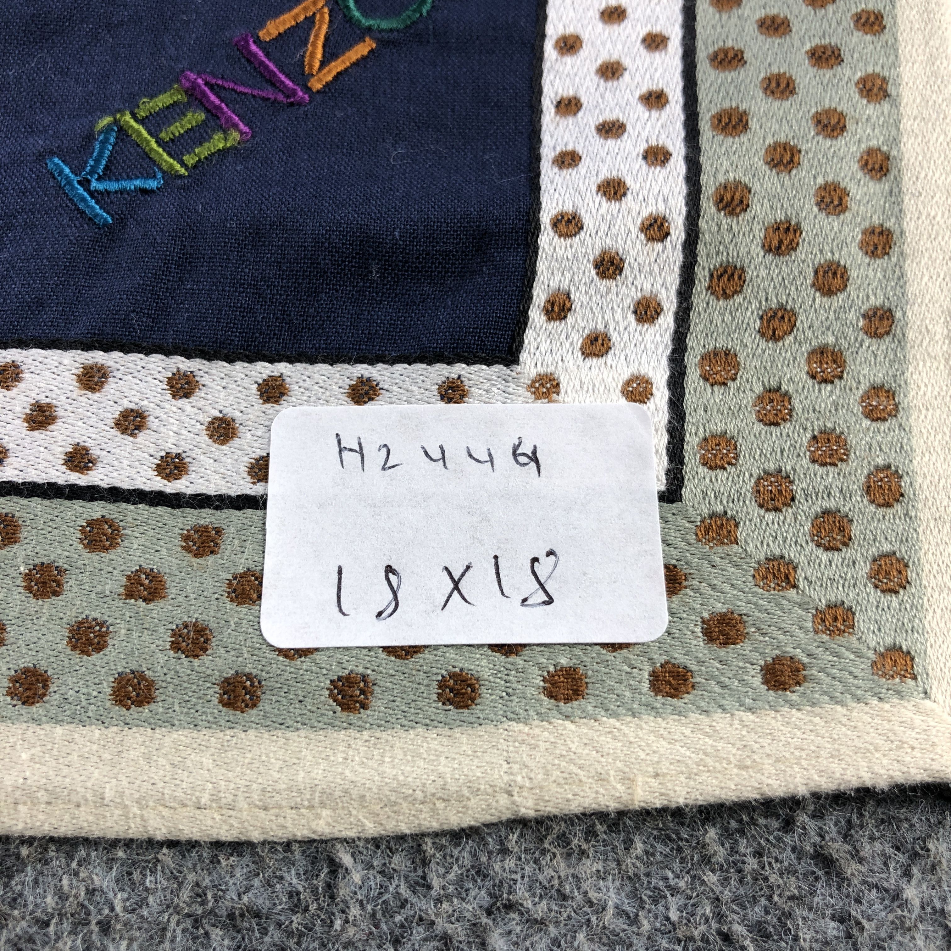 Kenzo × Vintage Kenzo Handkerchief Neckerchief Bandana H2444 Size ONE SIZE - 6 Thumbnail