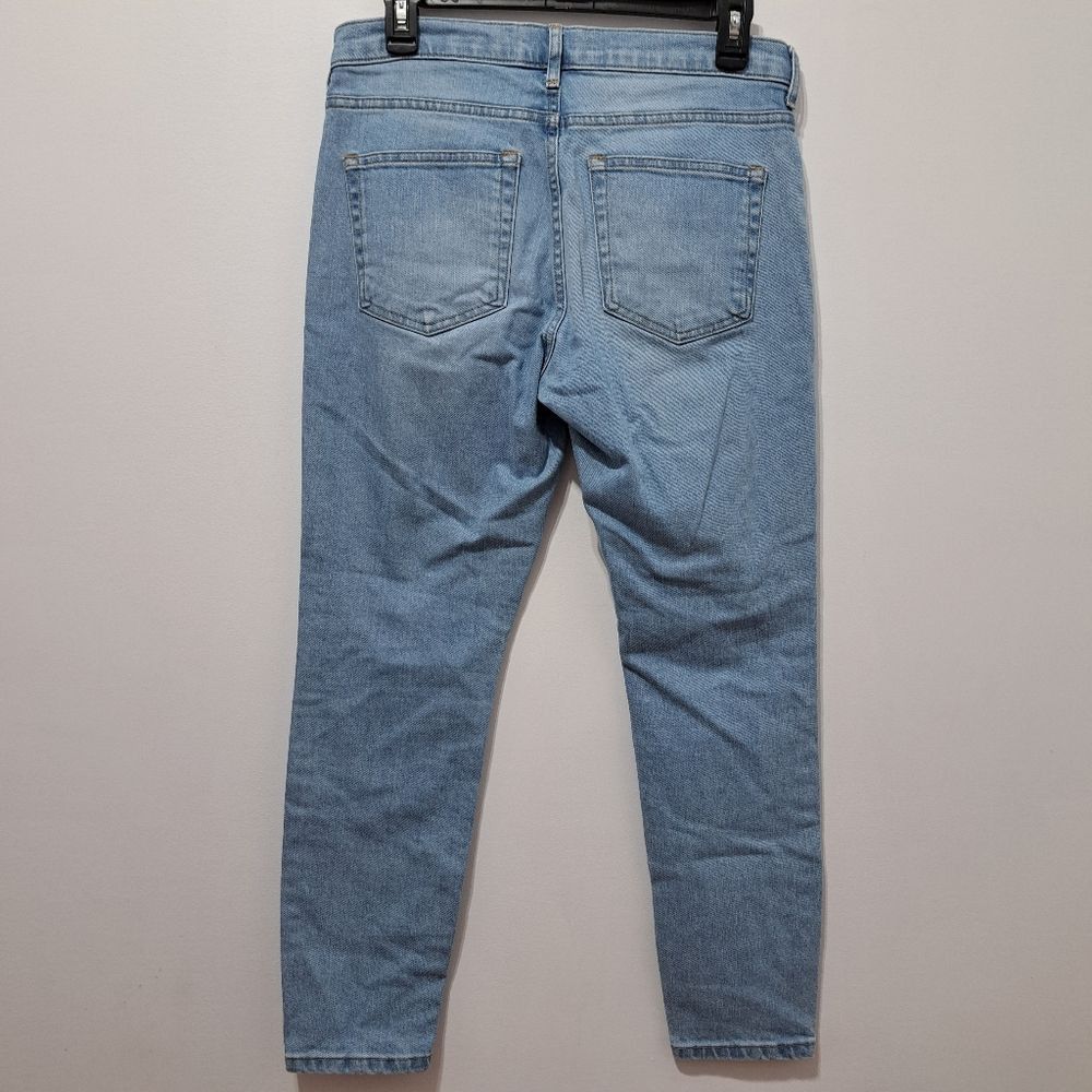 Everlane Everlane Womens Ankle Straight Jeans Cotton Blend Size 28 Li Size 28" / US 6 / IT 42 - 12 Thumbnail