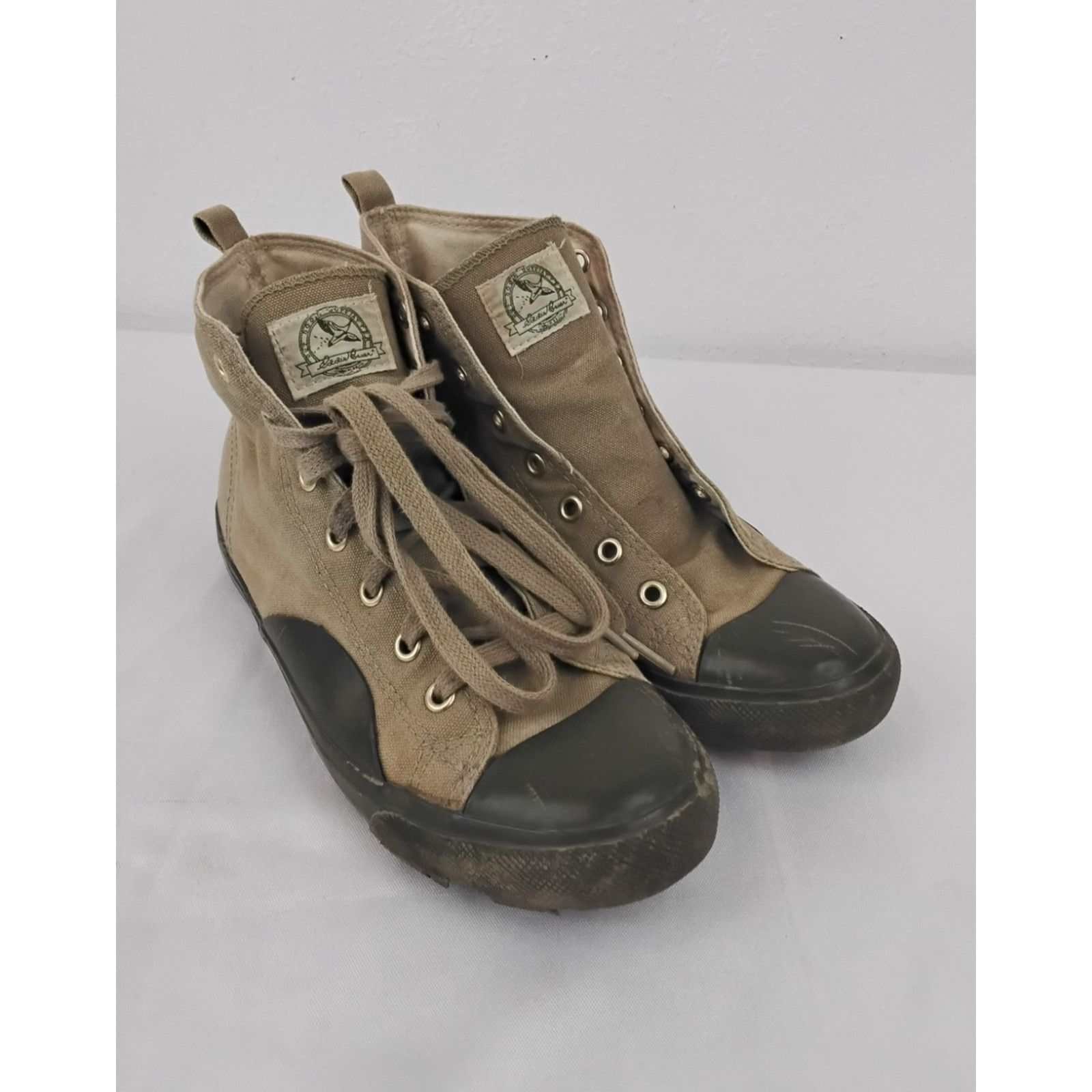 Eddie Bauer Eddie Bauer Sneakers Women's 8.5M Khaki/Green 1980s VTG Size US 8.5 / IT 38.5 - 2 Thumbnail