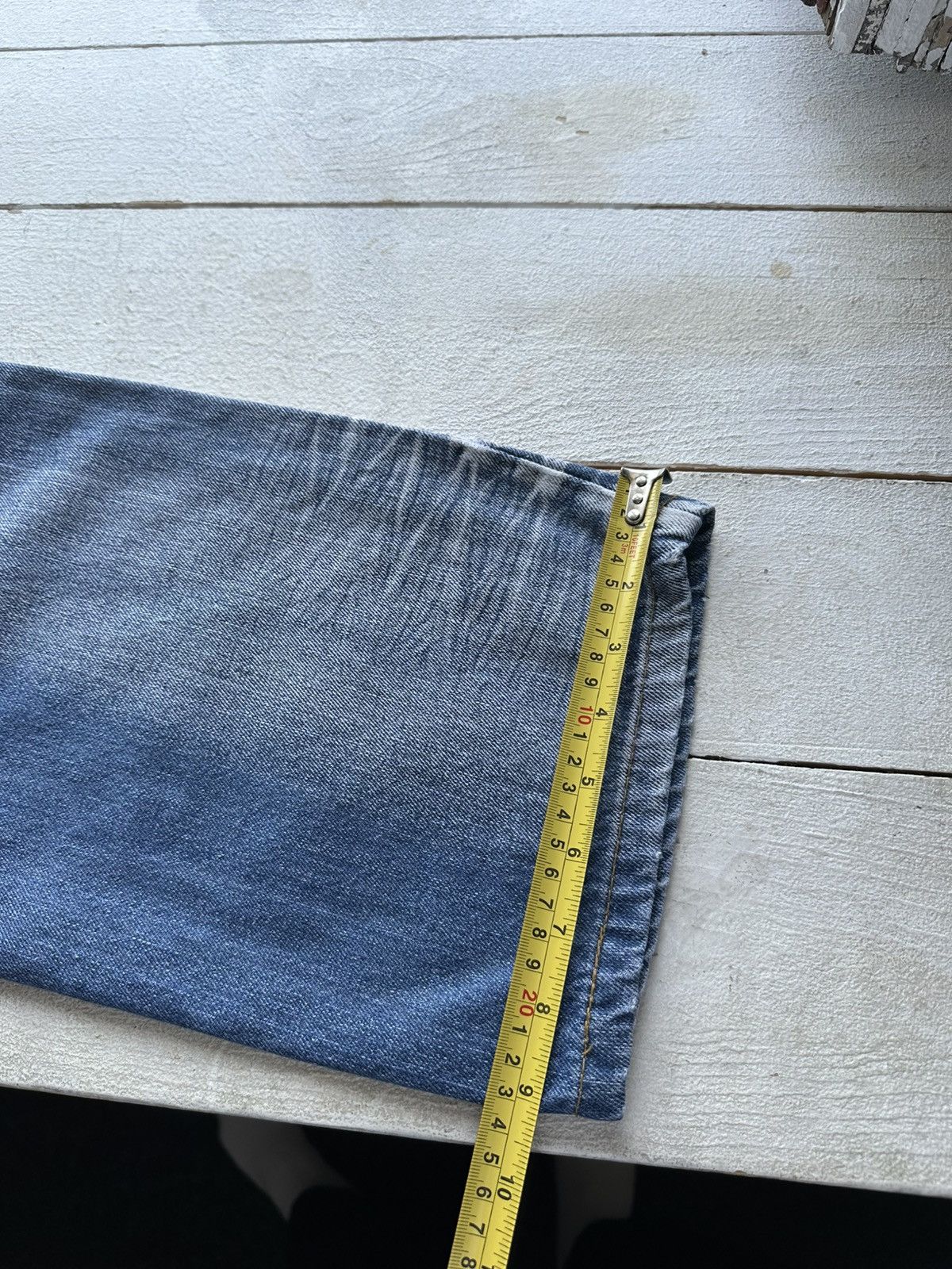 Other 🚨RARE 90s MULTIPOCKET Stone Wash Blue Denim Jeans Mens 34 Size US 38 / EU 54 - 16 Thumbnail