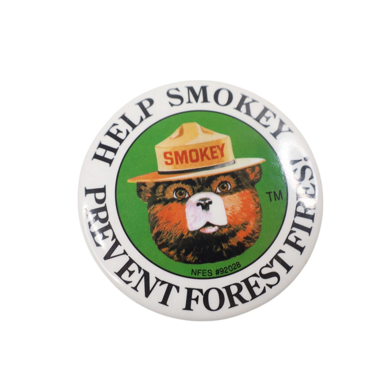 Vintage Vintage Smokey The Bear Prevent Forest Fires Pin Size ONE SIZE - 2 Thumbnail
