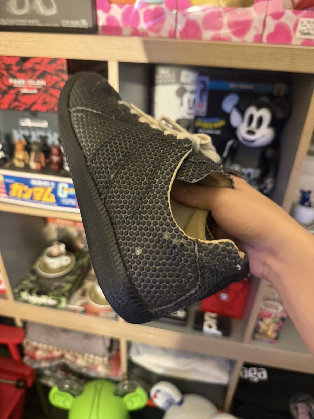 Maison Margiela Maison Margiela GAT Polka Dot Black Python Sneaker Size US 8 / EU 41 - 3 Thumbnail