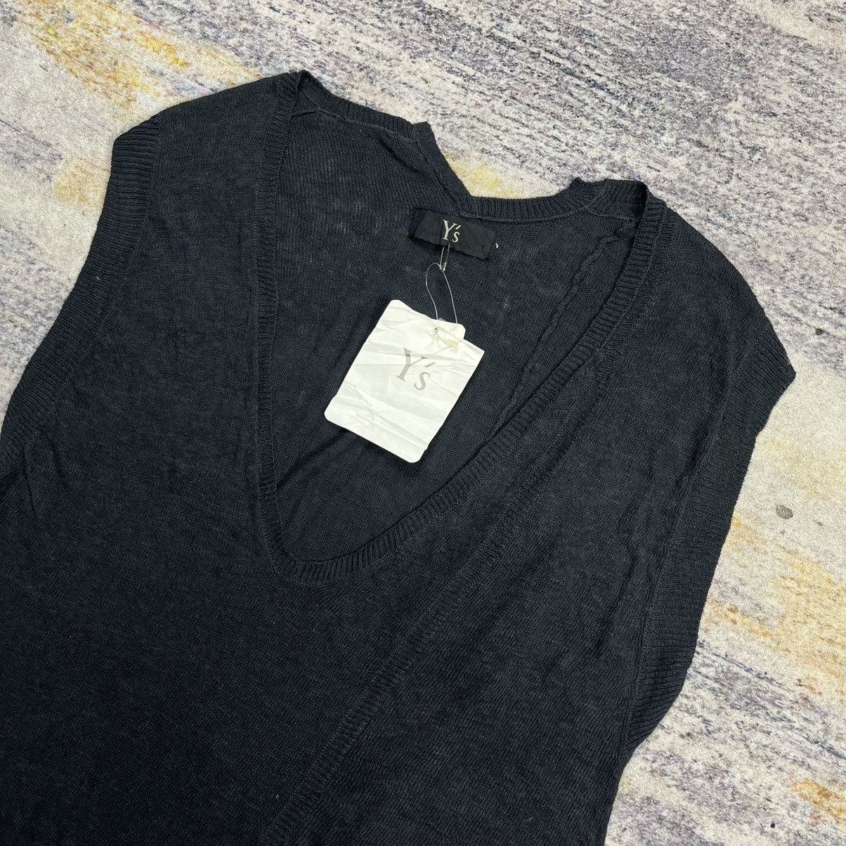 Yohji Yamamoto Y’S Yohji Yamamoto asymmetrical sleepless knit top Size M / US 6-8 / IT 42-44 - 6 Thumbnail
