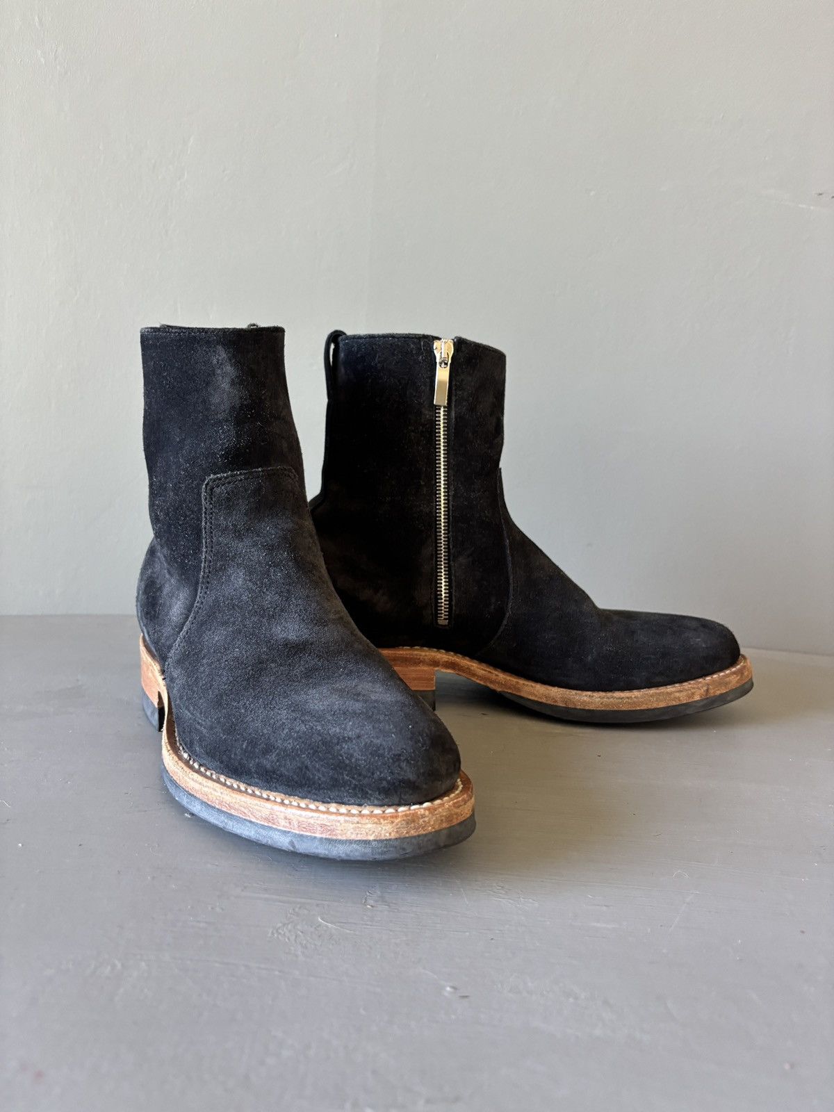 Viberg Viberg Side Zip Boot Mens Black (UK 7/US 8) Size US 8 / EU 41 - 6 Thumbnail