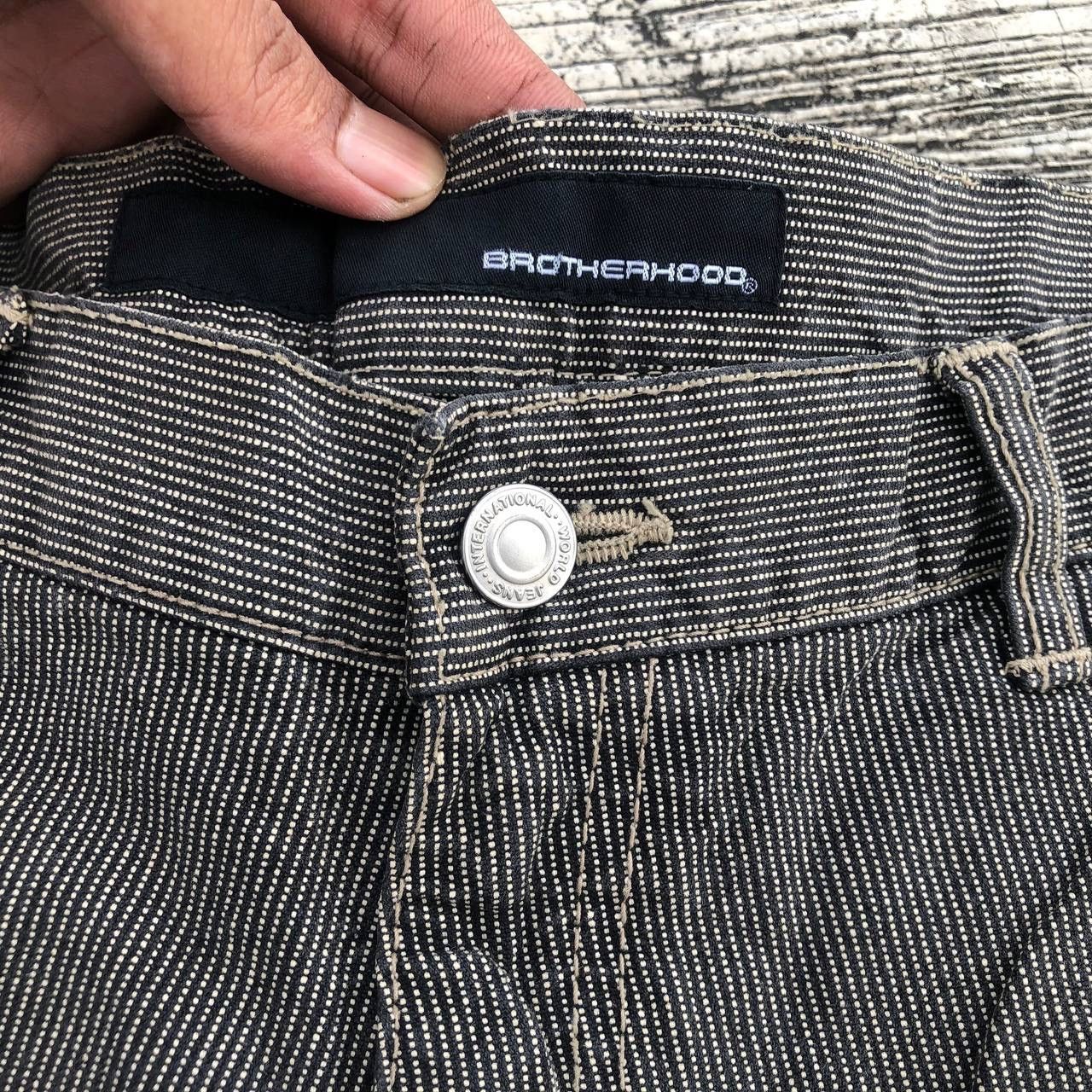 Japanese Brand × Warehouse MADE IN JAPAN ARCHIEVE BROTHERHOOD DENIM Size US 36 / EU 52 - 8 Thumbnail