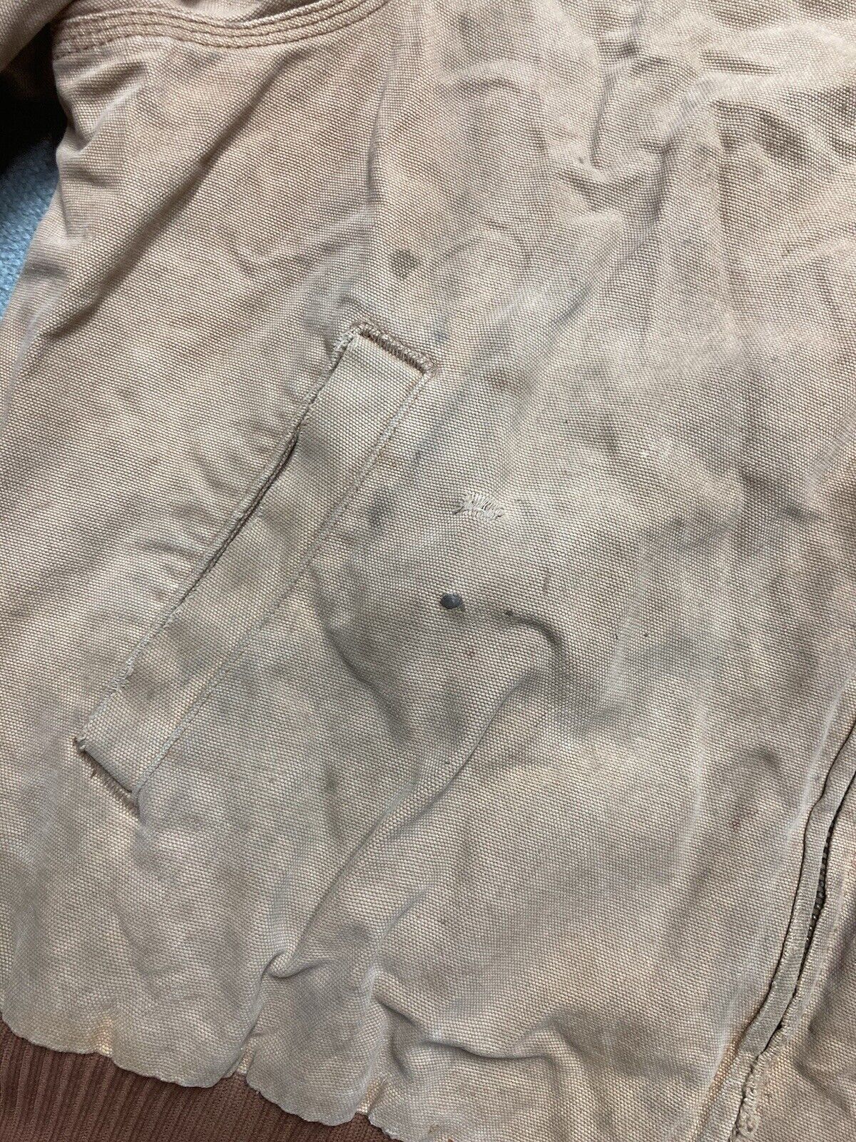 Carhartt × Vintage carhartt Santa Fe work jacket j13 brn distressed thrashed XL Size US XL / EU 56 / 4 - 5 Thumbnail