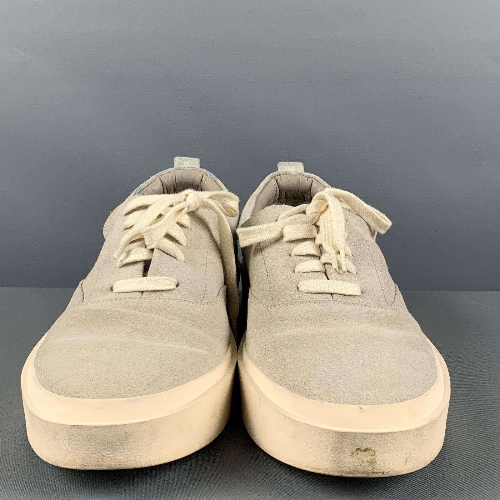 Fear of God FEAR OF GOD Size 12 Grey Solid Suede Lace Up Sneakers Size US 12 / EU 45 - 5 Thumbnail