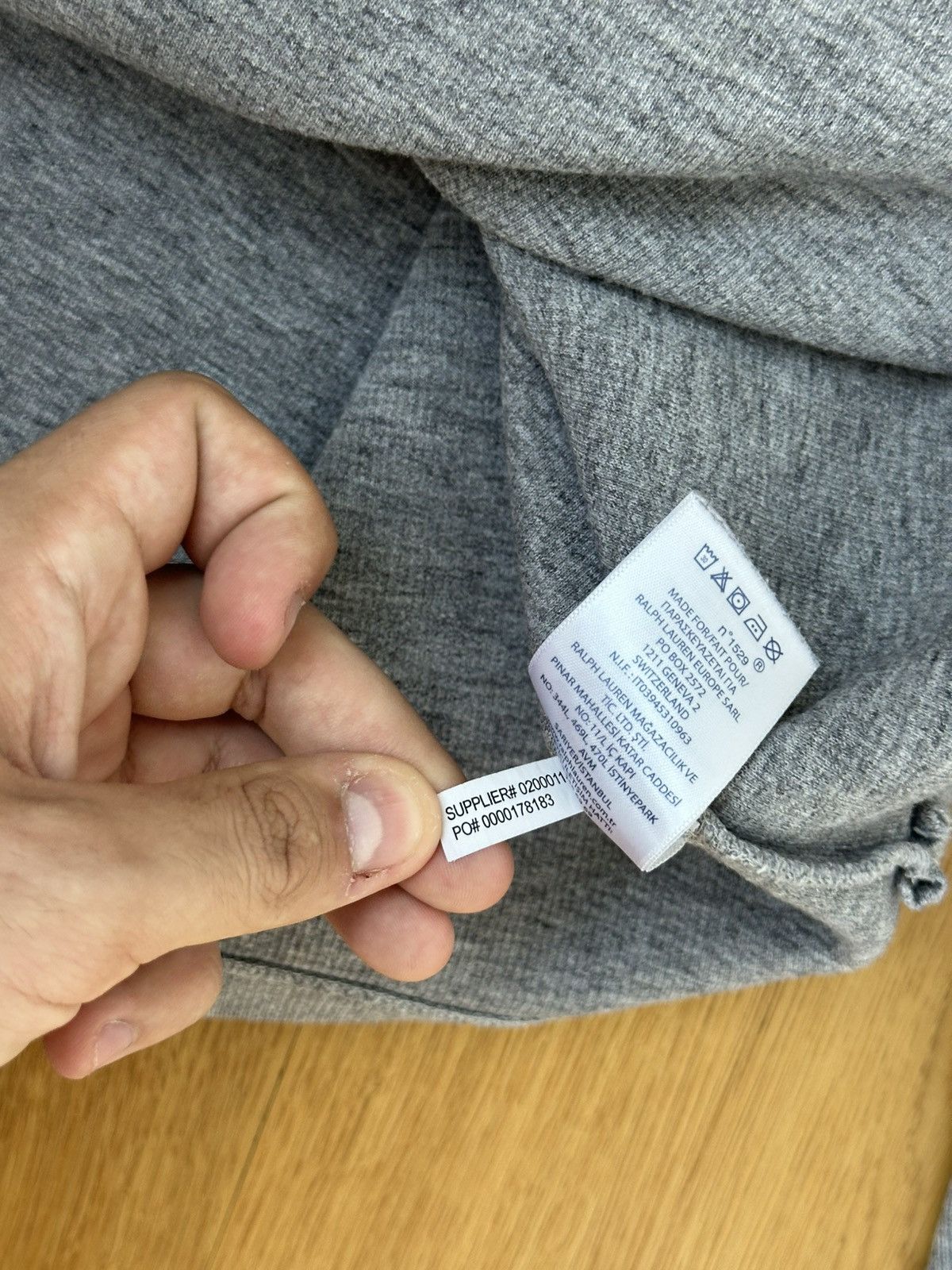 Polo Ralph Lauren Vintage Polo Ralph Lauren Half-Zip Sweatshirt Gray Fit Size US S / EU 44-46 / 1 - 11 Thumbnail