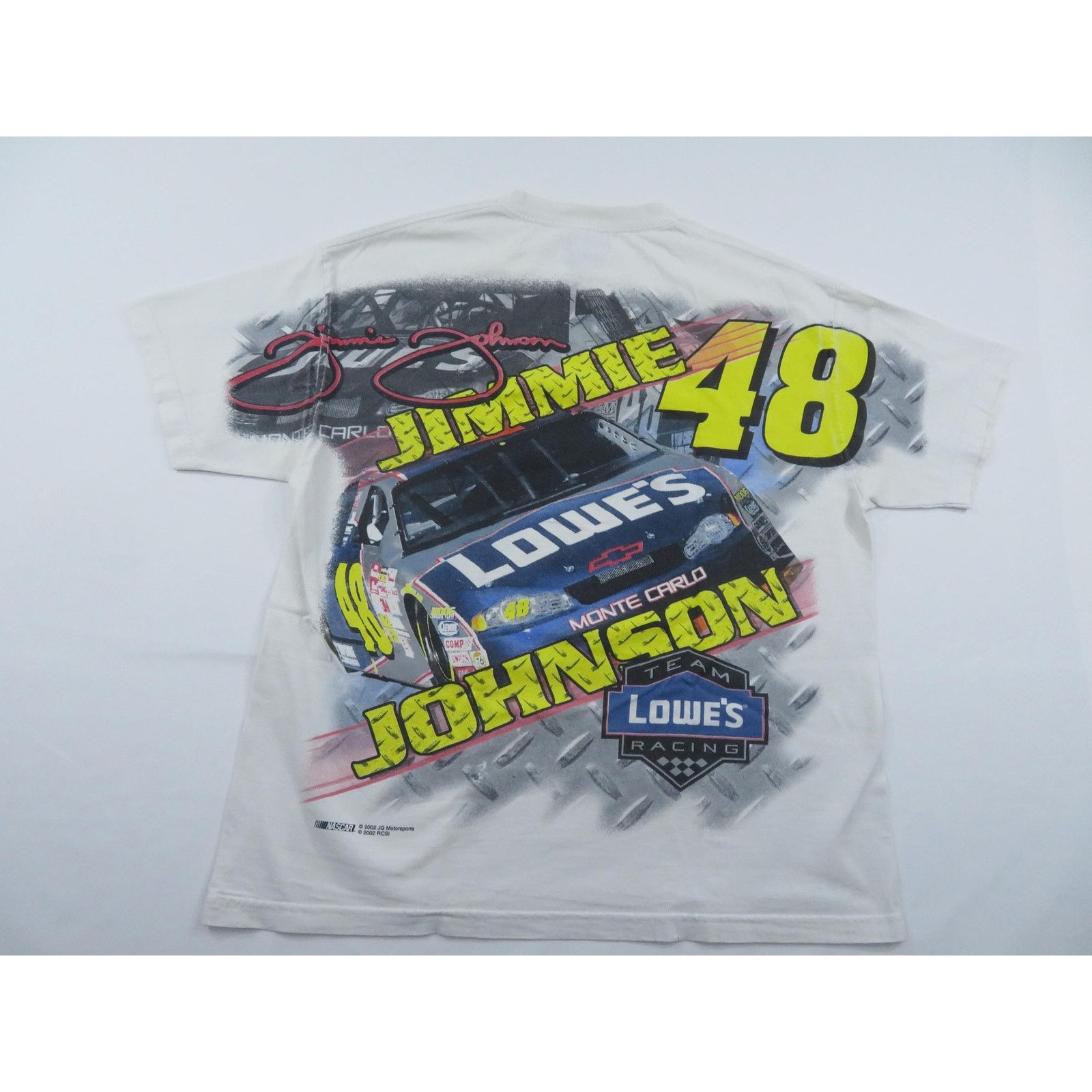 AAA Vintage Jimmy Johnson Nascar T-shirt, All Over Print Sz XL Size US XL / EU 56 / 4 - 3 Thumbnail